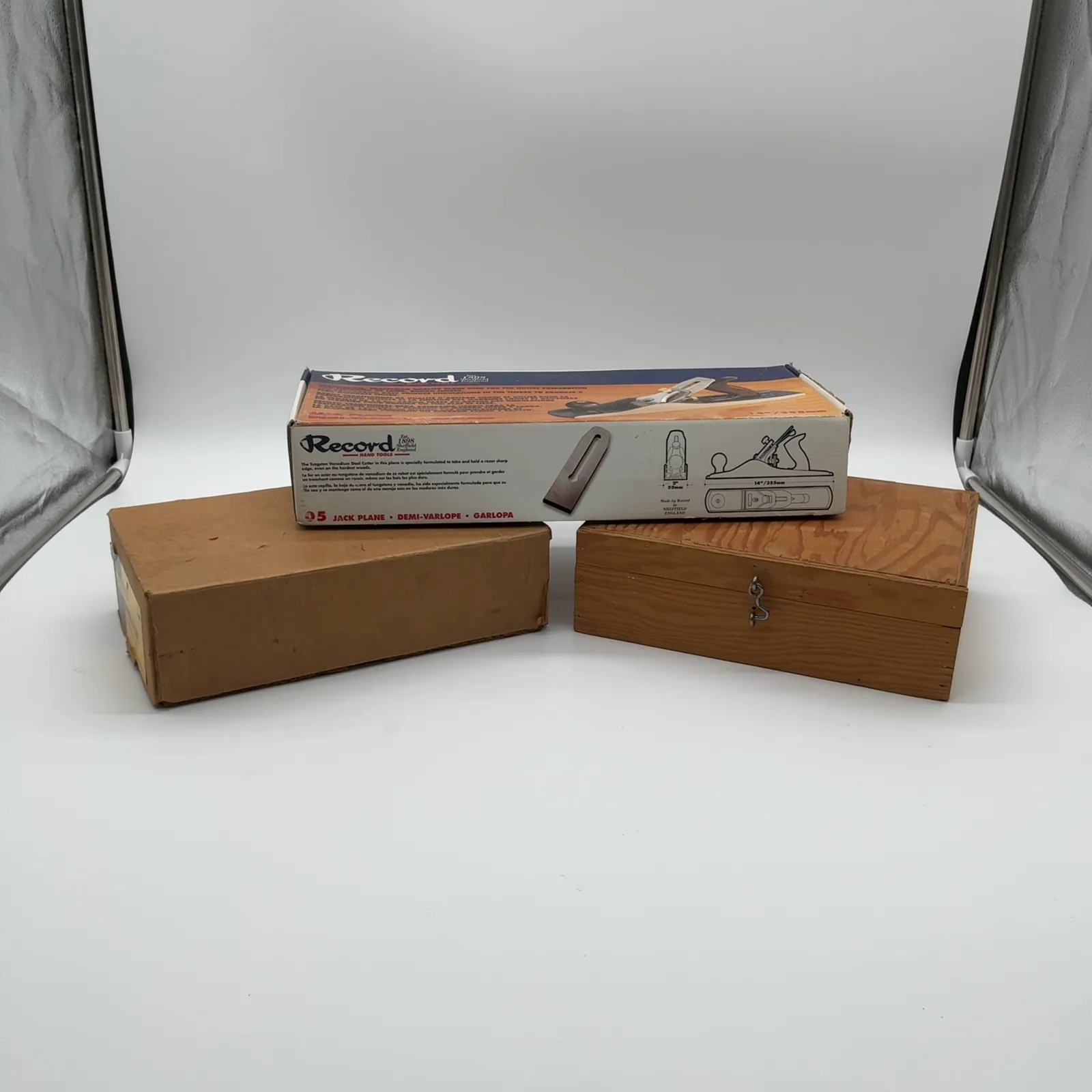 Stanley No. 3 & Record No. 05 Planes with Dado Set