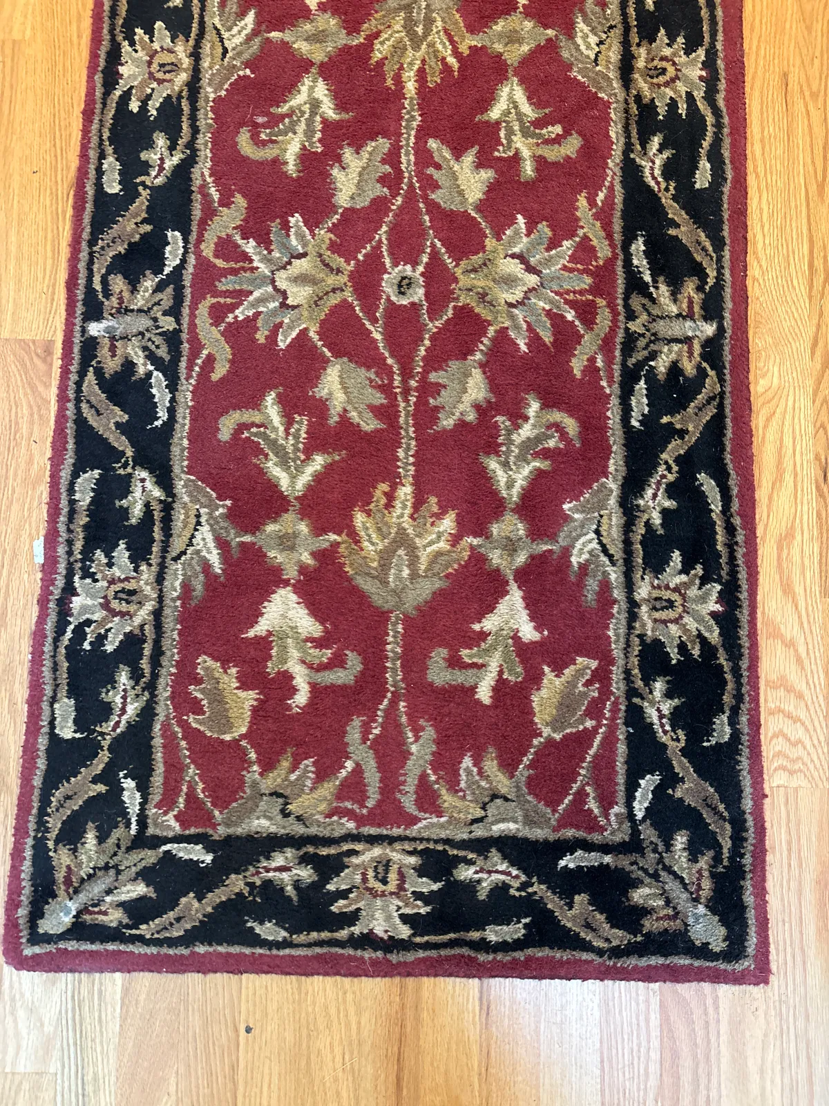 Safavieh Heritage Red Wool Runner Rug 2'3" x 12'