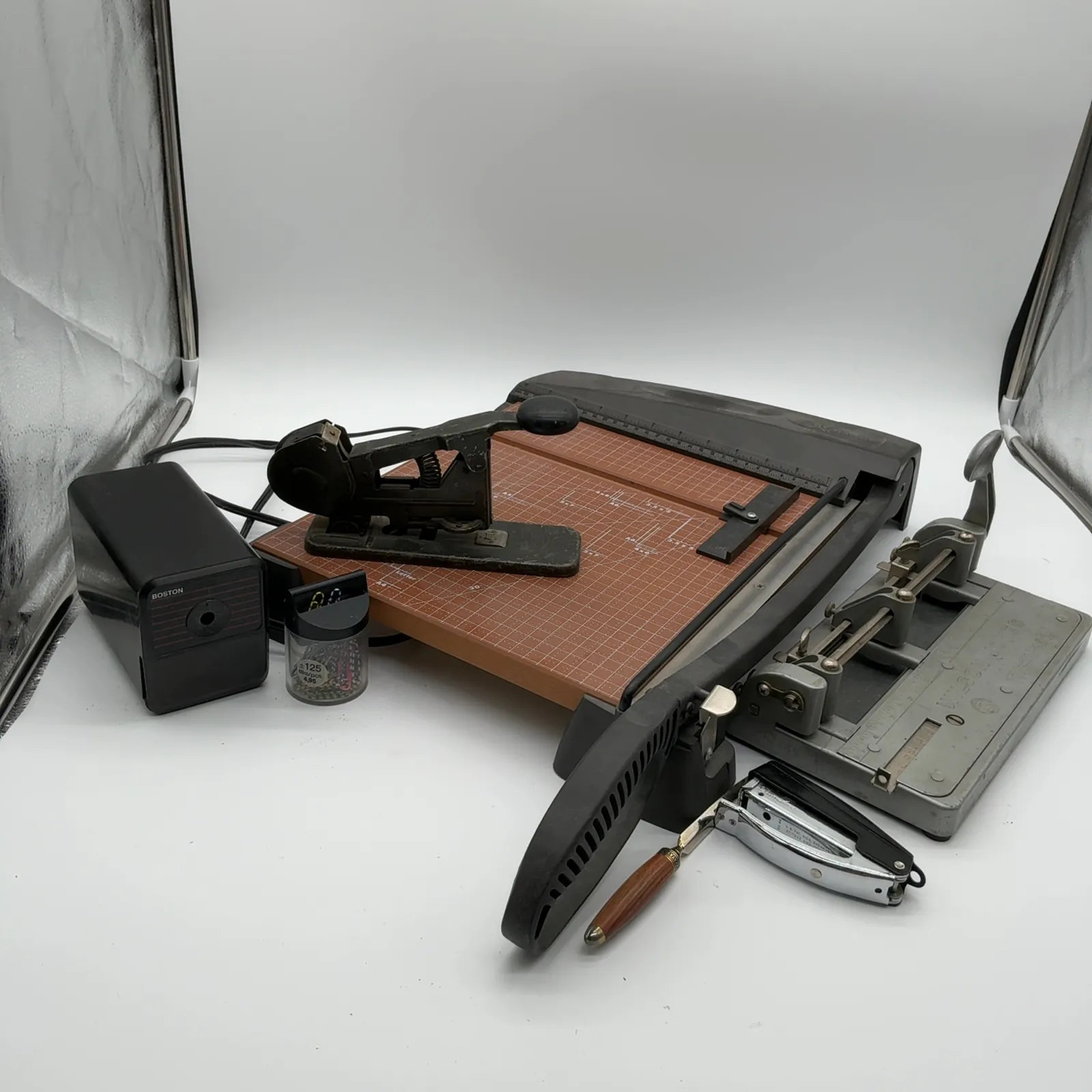 Vintage Office Tools X-ACTO Cutter Wilson Jones Lot