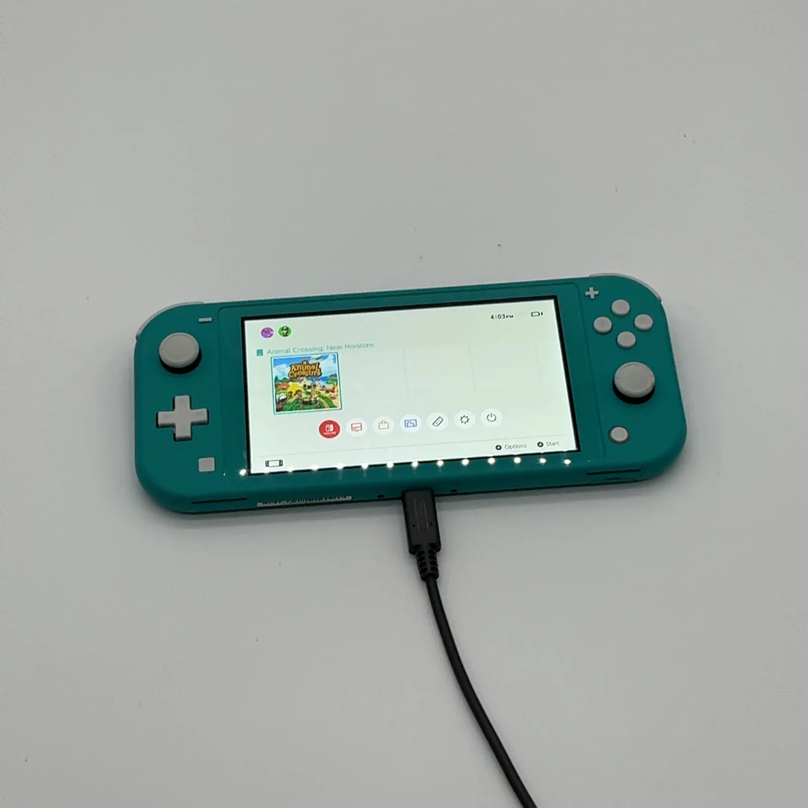 Nintendo Switch Lite Turquoise Console with Charger