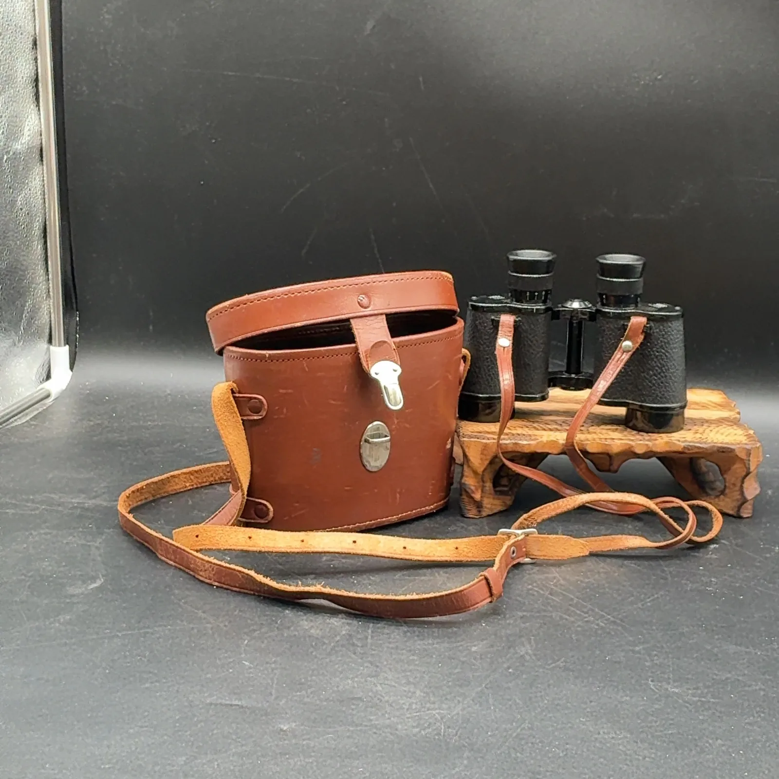 Vintage SKK 8x40 Coated Binoculars With Case