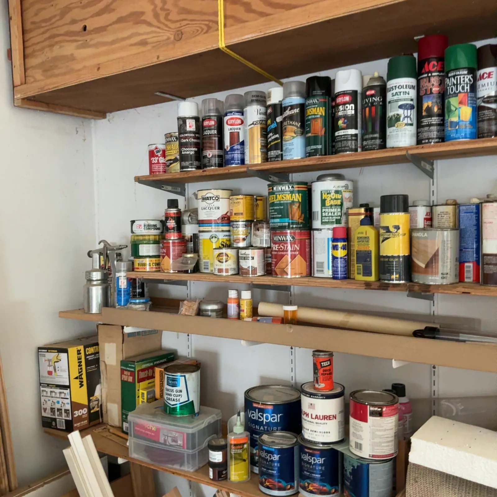 Paint, Stain, Spray Gun & Airbrush Workshop Lot