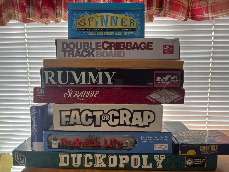Board Game Lot – Scrabble, Rummy, Cribbage & More Bundle - Sequim Estate Auction – A Life of Adventure & Humor | Ocean Bid Auction