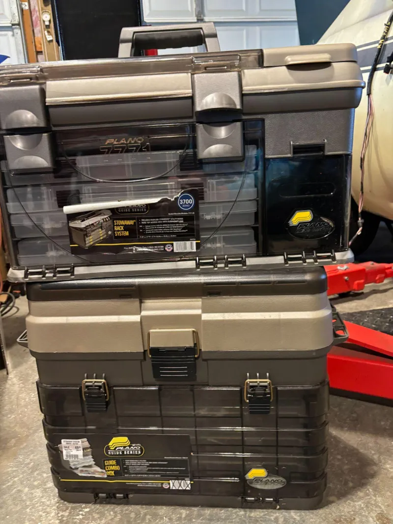 2 Plano Guide Series Tackle Box Systems Combo Storage Cases - Sequim Estate Auction – A Life of Adventure & Humor | Ocean Bid Auction