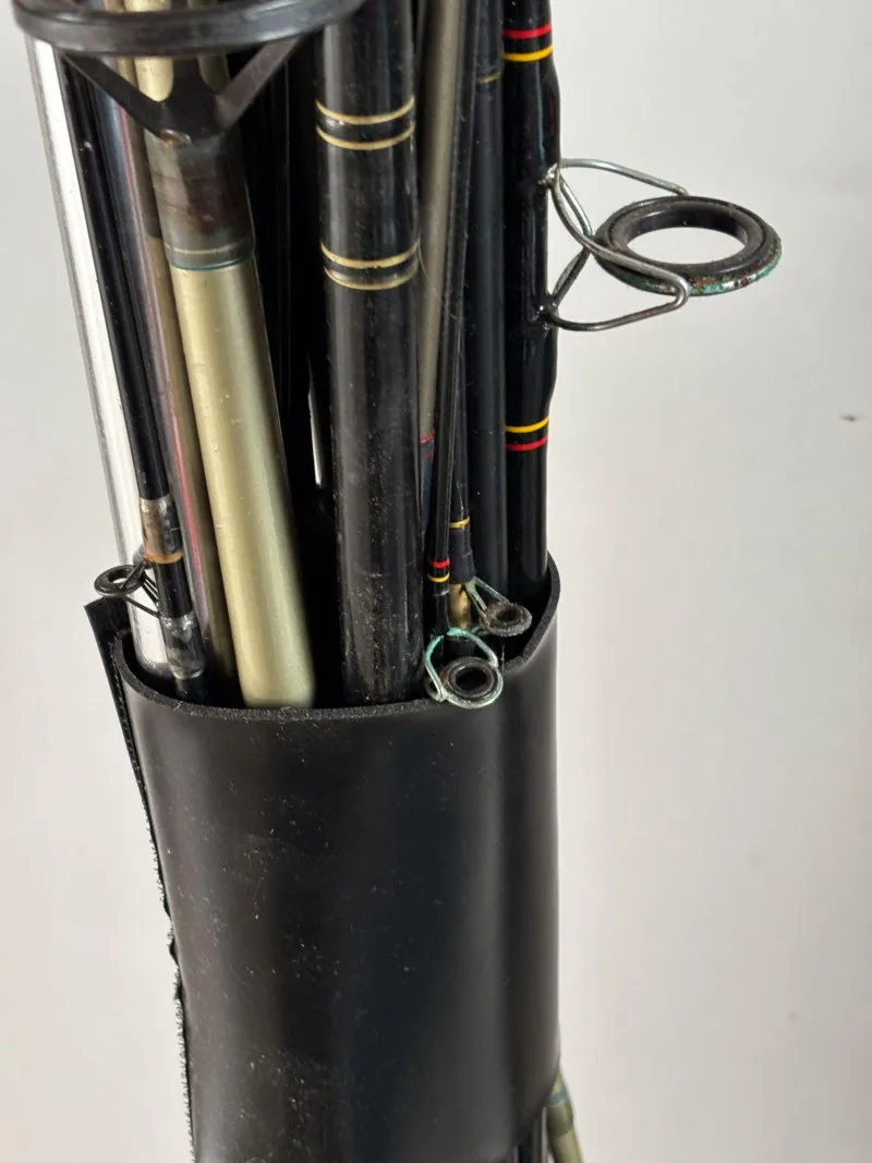 Fishing Rod Lot w Holder Saltwater Freshwater Mixed Rods - Sequim Estate Auction – A Life of Adventure & Humor | Ocean Bid Auction