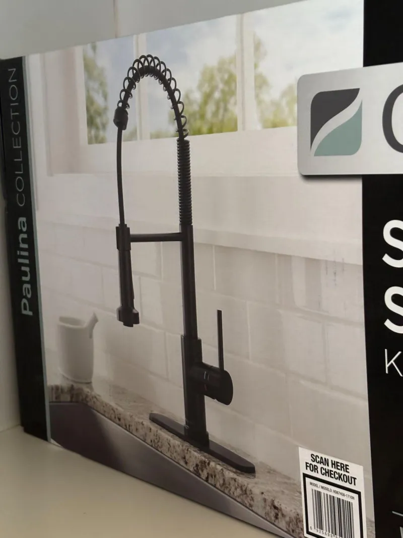 Glacier Bay Kitchen Faucet Spring Neck Single Handle NIB - Sequim Estate Auction – A Life of Adventure & Humor | Ocean Bid Auction