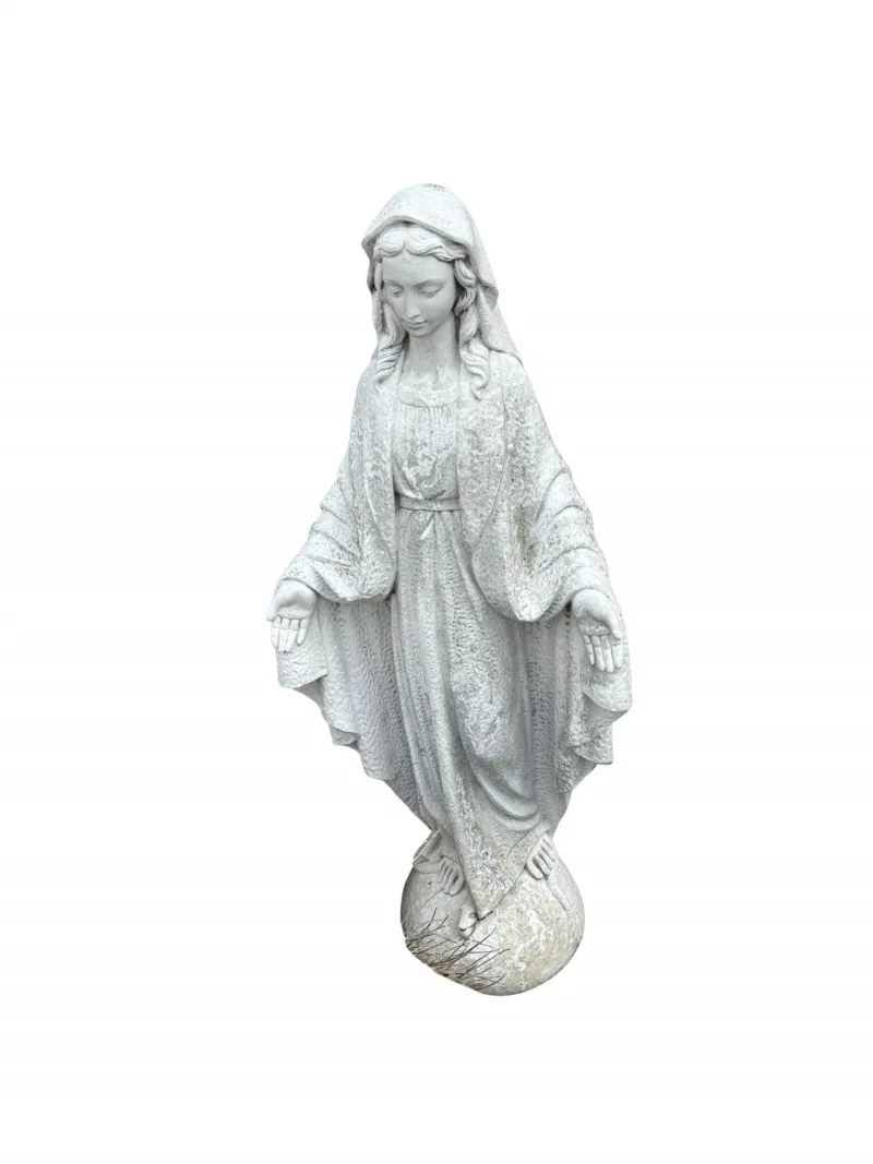 Serene Madonna Garden Statue – Timeless Peace & Grace - Sequim Estate Auction – A Life of Adventure & Humor | Ocean Bid Auction
