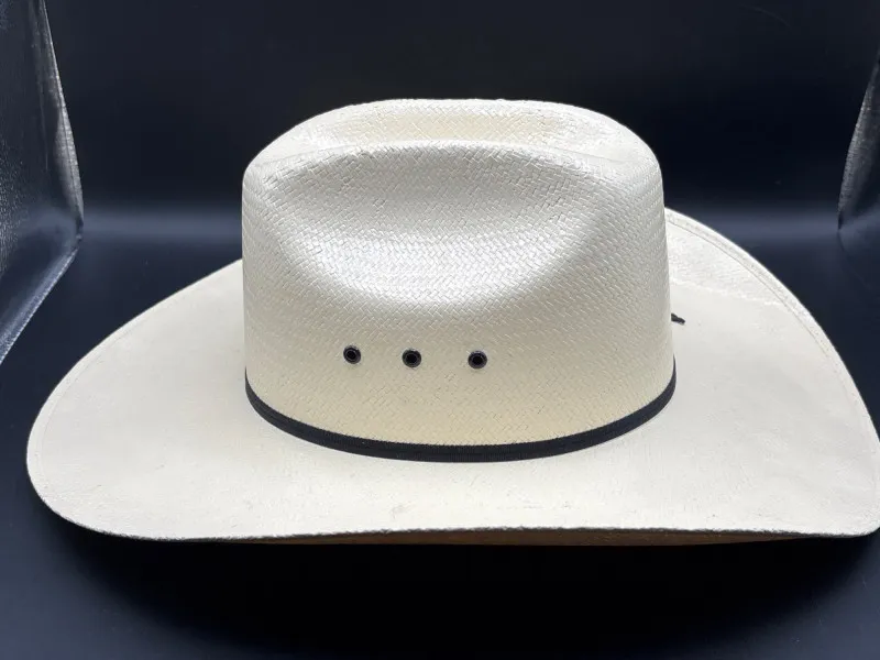 Cavender’s 5X Cowboy Hat Straw Western Hat Signed Size 5 - Sequim Estate Auction – A Life of Adventure & Humor | Ocean Bid Auction