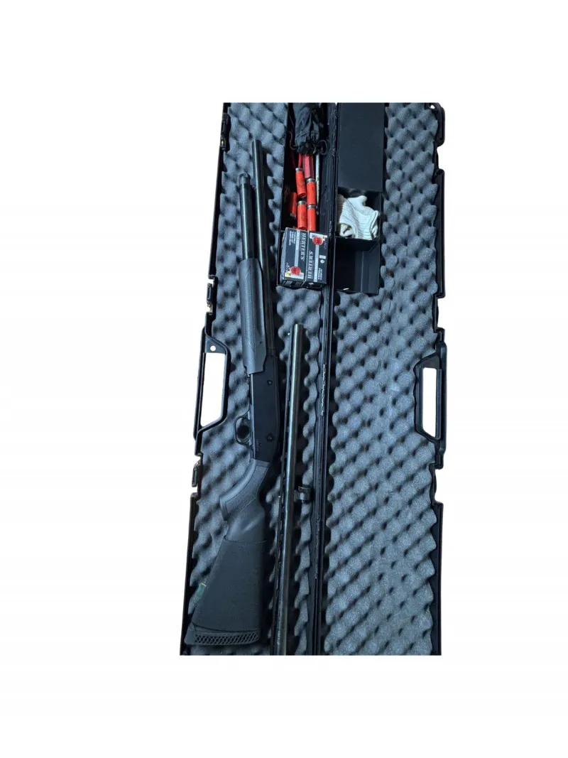 Mossberg 500 Pump Shotgun w/ Case & Accessories - Sequim Estate Auction – A Life of Adventure & Humor | Ocean Bid Auction
