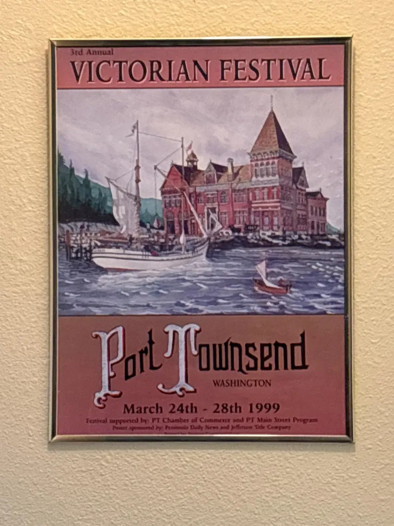 Port Townsend Victorian Festival 1999 Framed Poster - Sequim Estate Auction – A Life of Adventure & Humor | Ocean Bid Auction