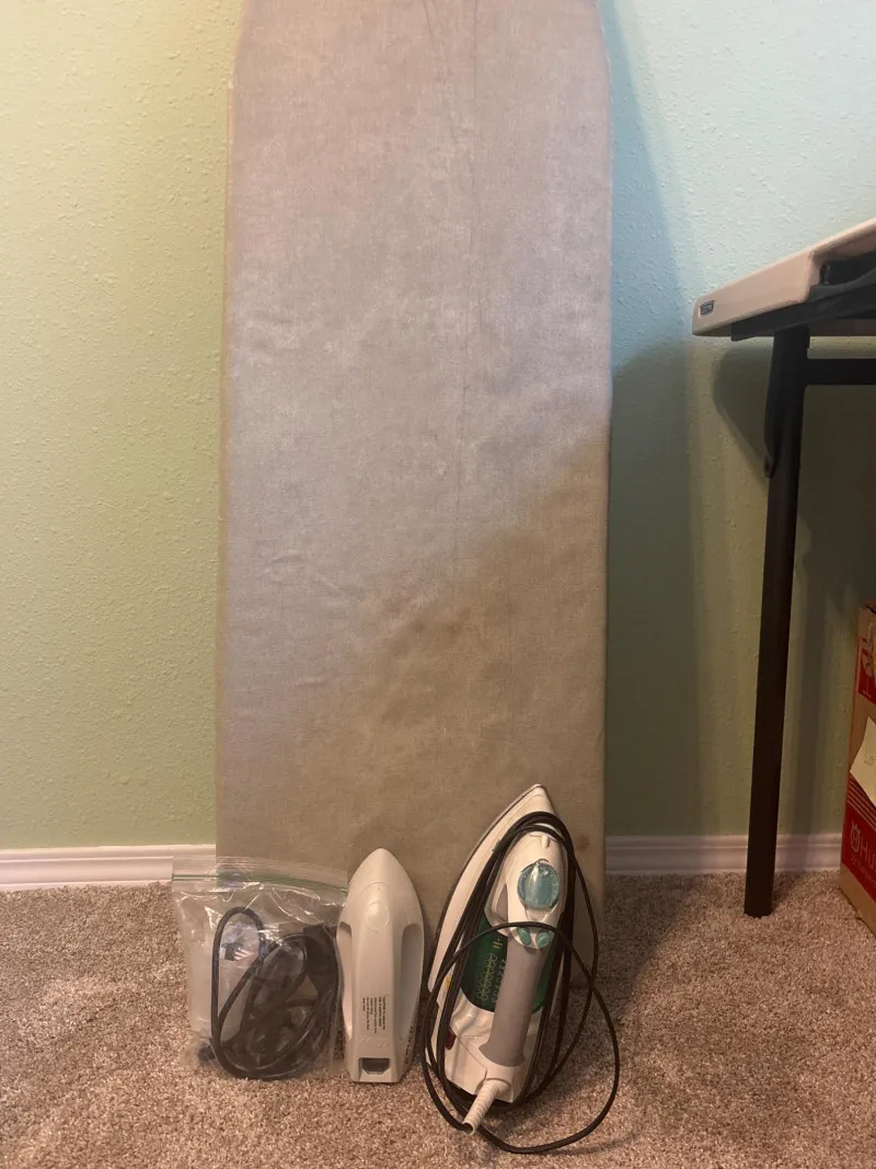 Ironing Board & Steam Iron Set Household Essentials Lot - Sequim Estate Auction – A Life of Adventure & Humor | Ocean Bid Auction
