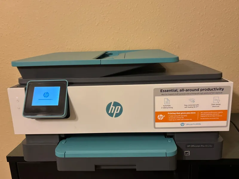 HP OfficeJet Pro Printer All-in-One Wireless Inkjet - Sequim Estate Auction – A Life of Adventure & Humor | Ocean Bid Auction