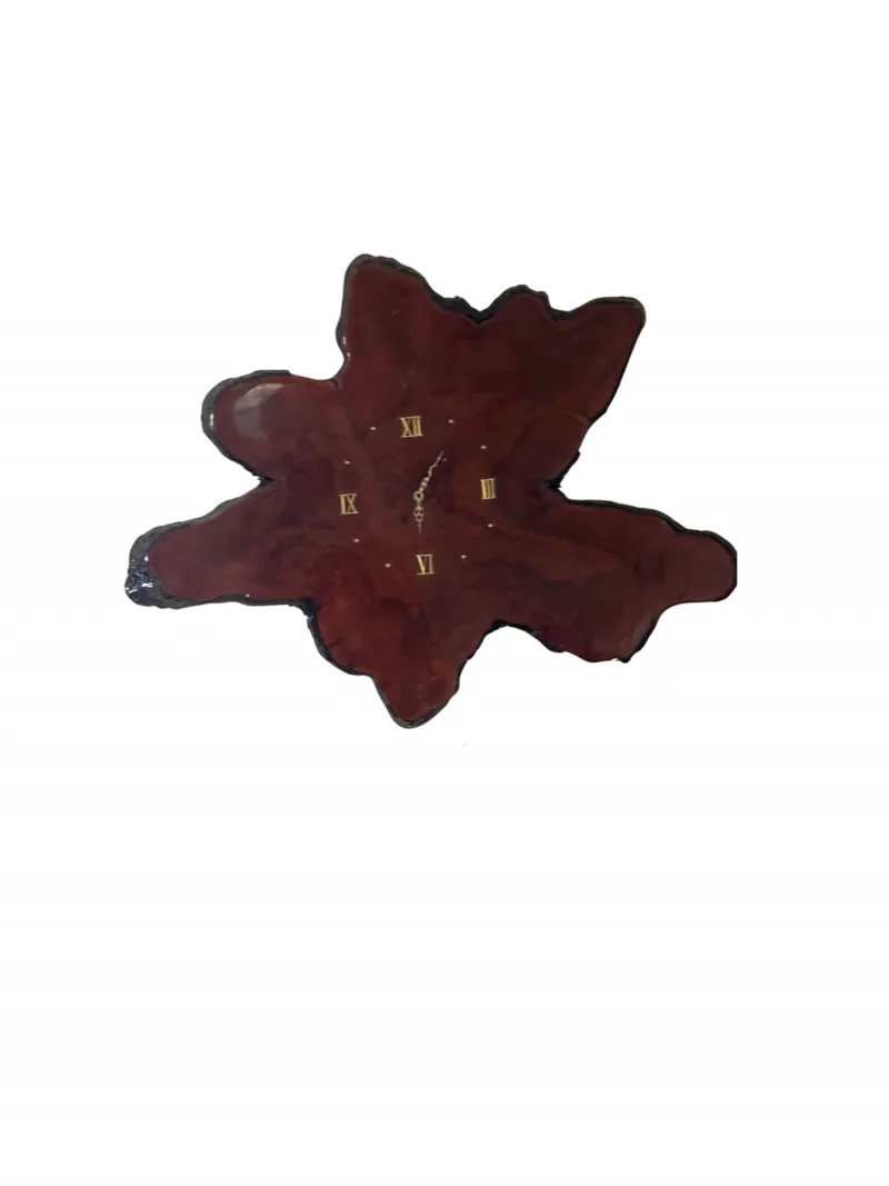 Live Edge Wood Wall Clock Rustic Organic Statement Piece - Sequim Estate Auction – A Life of Adventure & Humor | Ocean Bid Auction