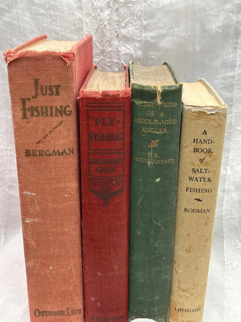 Vintage Fishing Books Lot Fly Fishing Saltwater Angler - Sequim Estate Auction – A Life of Adventure & Humor | Ocean Bid Auction