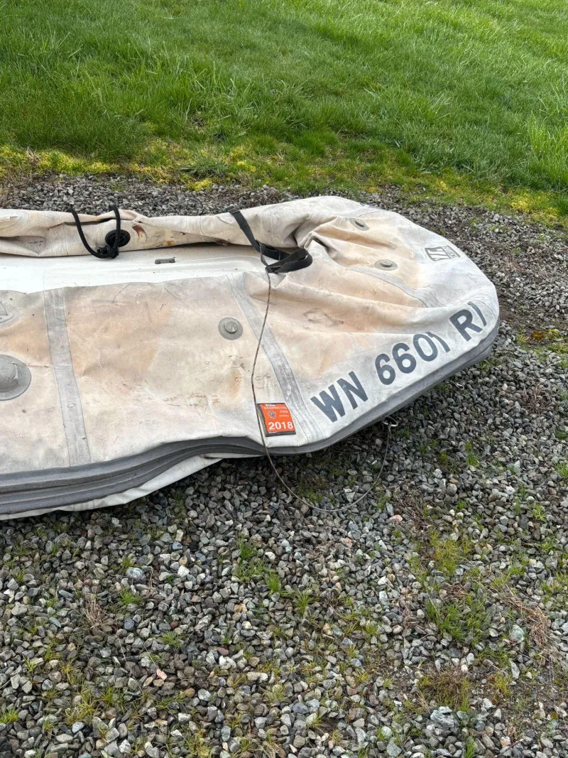 Zodiac Inflatable Boat 10’2” Rigid Floor Yachtline Tender - Sequim Estate Auction – A Life of Adventure & Humor | Ocean Bid Auction