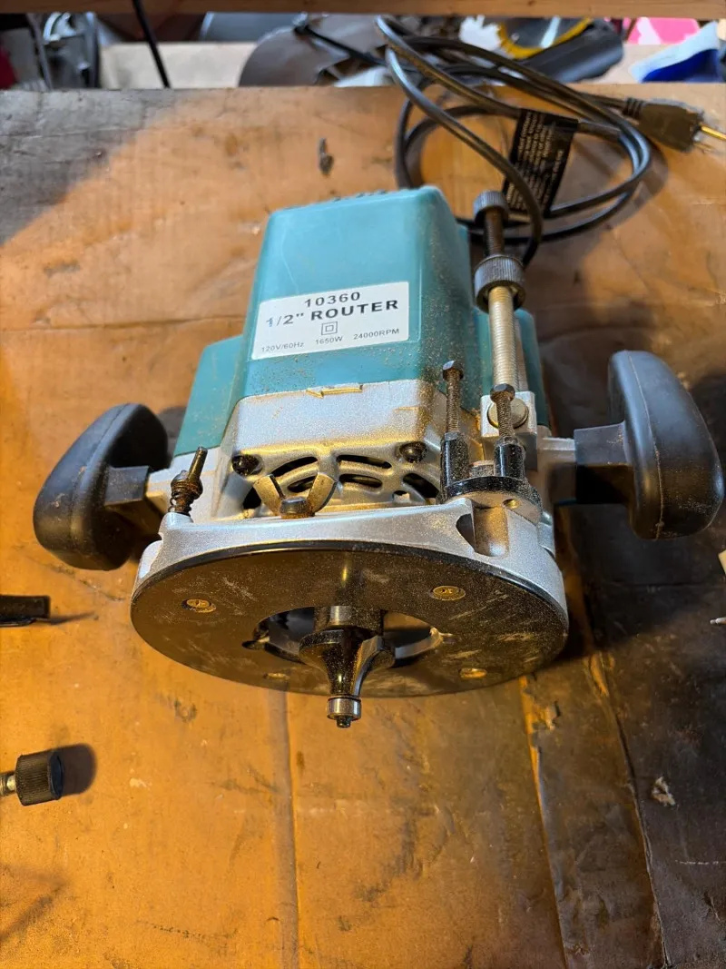 1/2" Router Model 10360 – 1650W, 24,000 RPM w/ Box - Sequim #2: Cars, Tools & Shop Liquidation – Everything Must Go! | Ocean Bid Auction