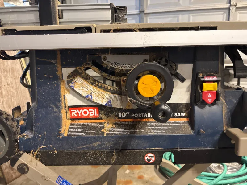 Ryobi 10" Portable Table Saw – Jobsite Saw - Sequim #2: Cars, Tools & Shop Liquidation – Everything Must Go! | Ocean Bid Auction