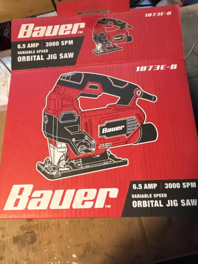 Bauer 6.5 Amp Orbital Jig Saw – Variable Speed, In Box - Sequim #2: Cars, Tools & Shop Liquidation – Everything Must Go! | Ocean Bid Auction