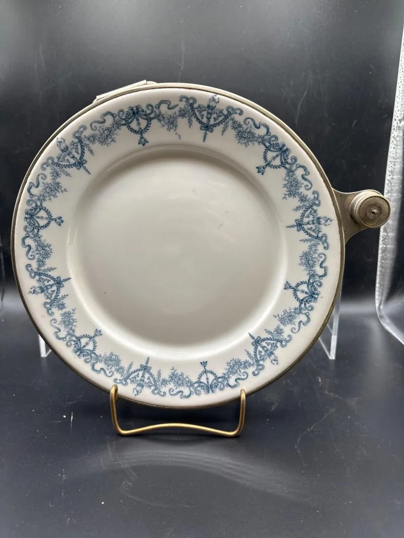 Antique Empress Ware Hot Water Plate Warmer - 1912 - Designer Decor and Other Treasures | Ocean Bid Auction