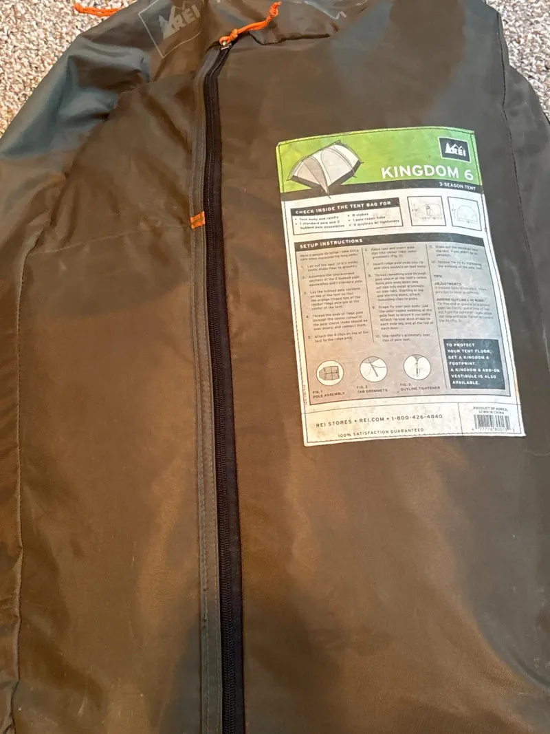 REI 6-Person Tent & Premium Camping Gear Bundle - Designer Decor and Other Treasures | Ocean Bid Auction