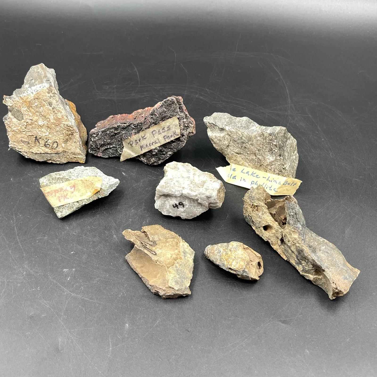 Labeled Geology Specimens – Mine & Field Samples - Sterling Silver, Stones & Seattle History Estate Auction and 0% buyers premium! | Ocean Bid Auction