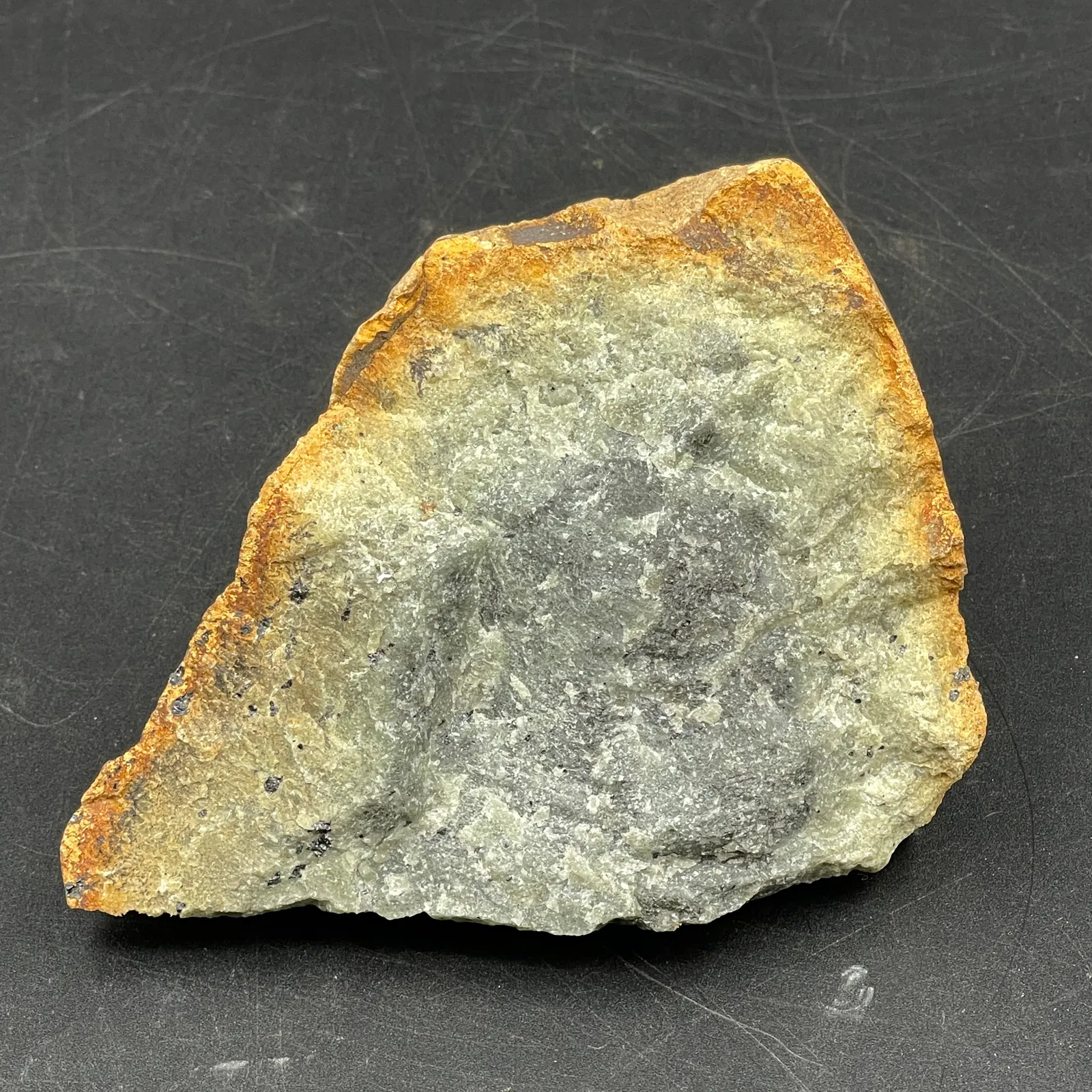 Iron-Stained Quartz Rock Specimen - Sterling Silver, Stones & Seattle History Estate Auction and 0% buyers premium! | Ocean Bid Auction