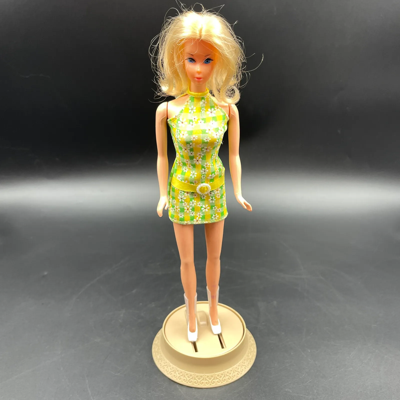 1972 Mattel Walk Lively Barbie #1182 with Walk ’N Turn Stand - Sterling Silver, Stones & Seattle History Estate Auction and 0% buyers premium! | Ocean Bid Auction