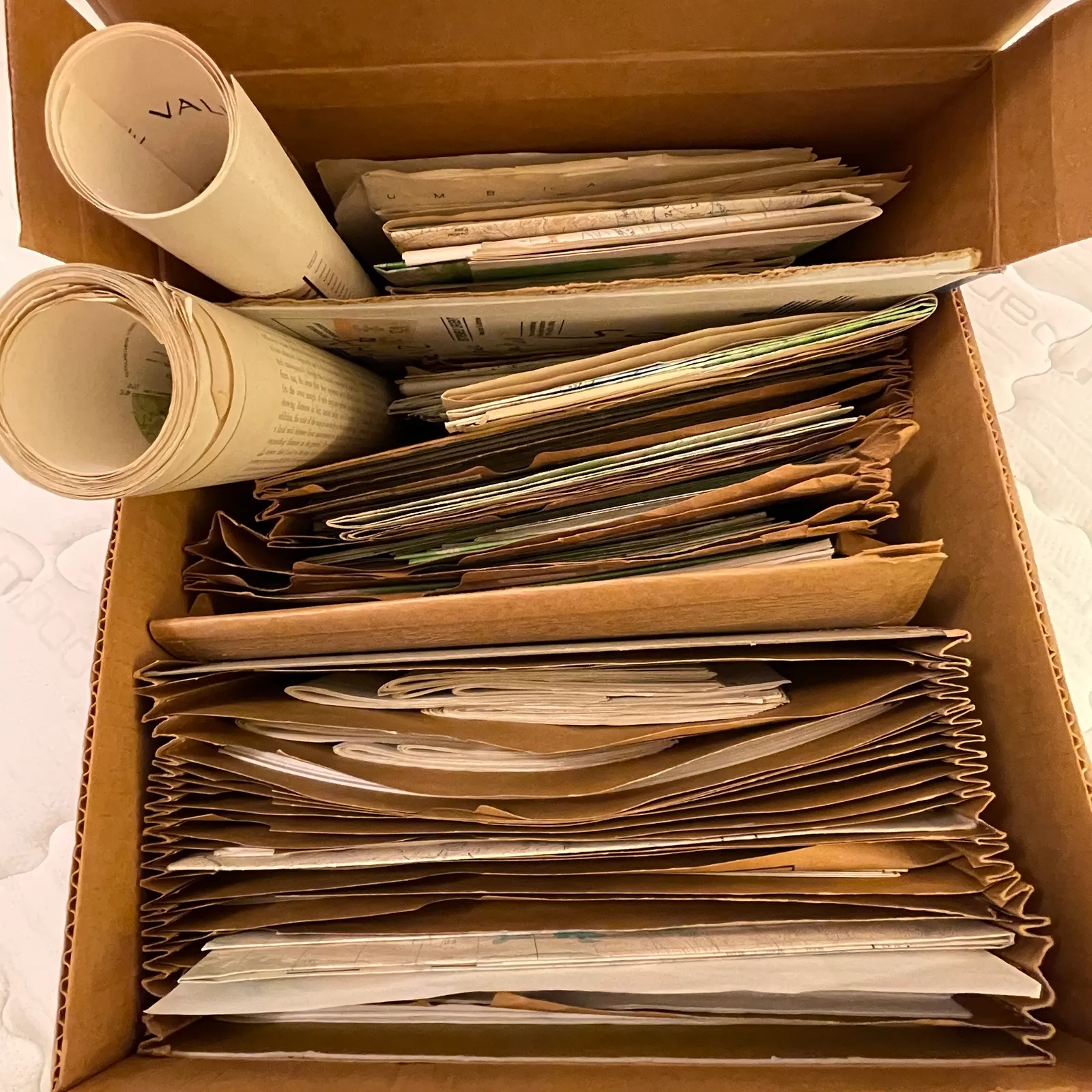 Large Collection of Vintage USGS Topographic Maps - Sterling Silver, Stones & Seattle History Estate Auction and 0% buyers premium! | Ocean Bid Auction