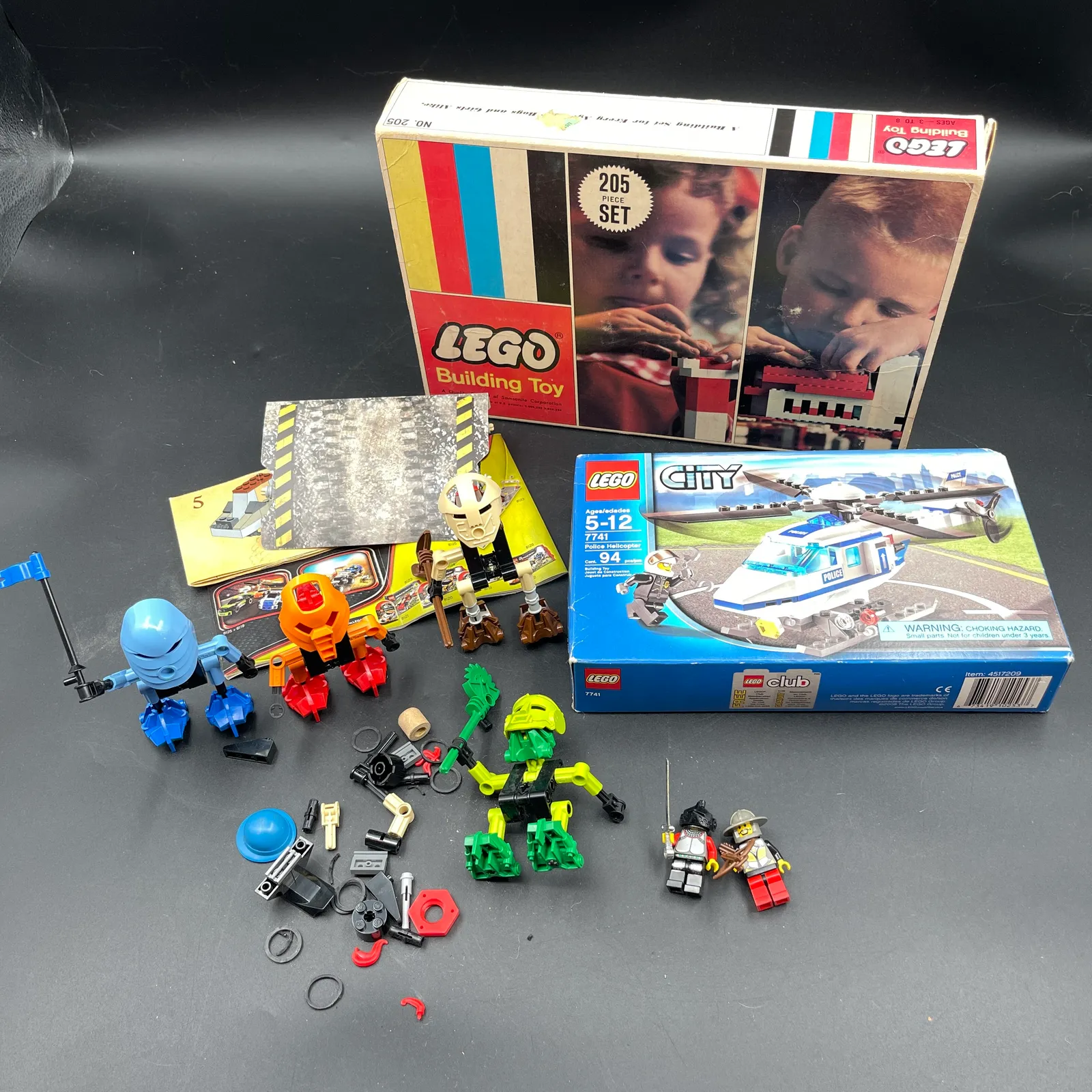 LEGO Vintage 205 Set, Sealed City 7741 & Bionicle Lot - Sterling Silver, Stones & Seattle History Estate Auction and 0% buyers premium! | Ocean Bid Auction