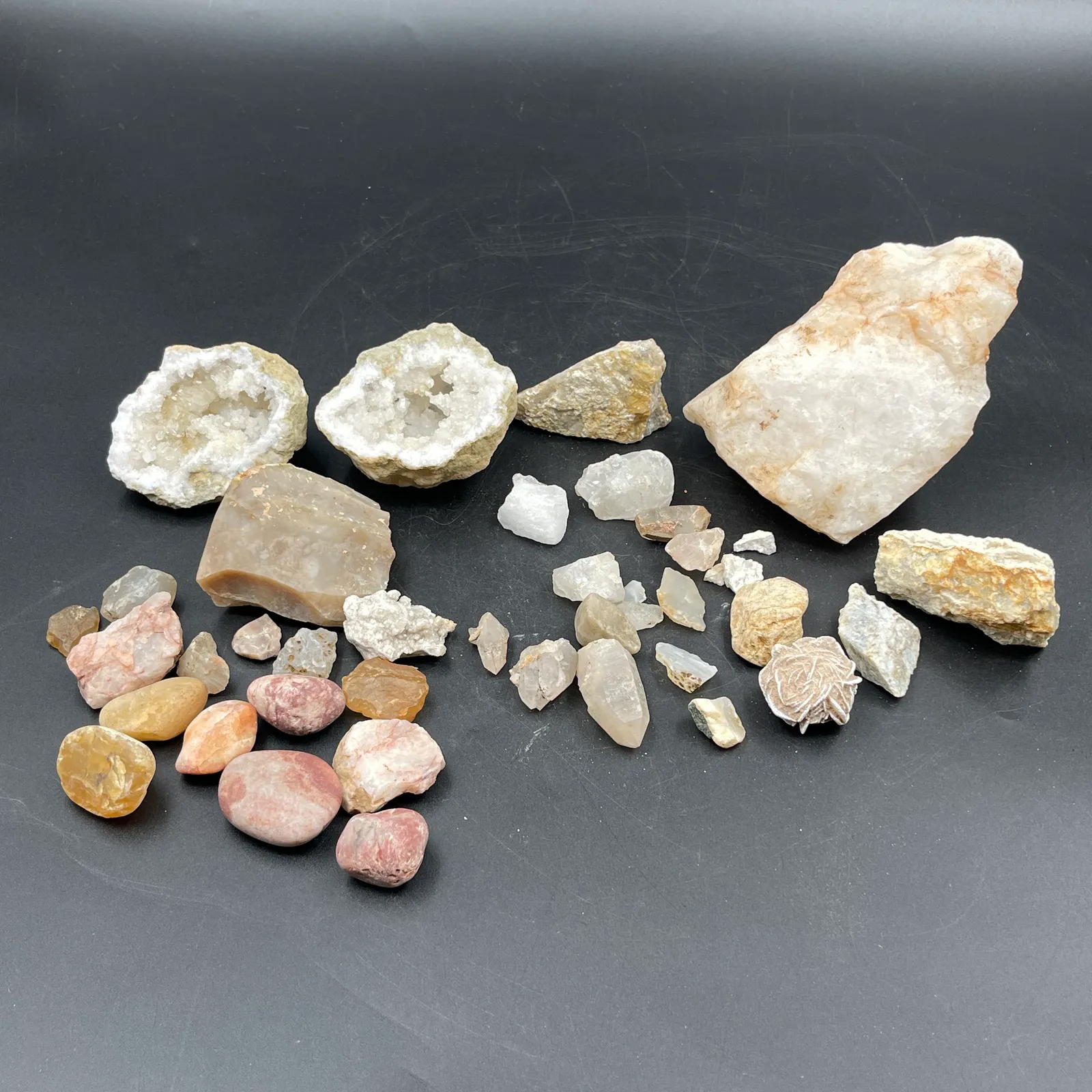 Quartz Crystal, Geode & Desert Rose Collection - Sterling Silver, Stones & Seattle History Estate Auction and 0% buyers premium! | Ocean Bid Auction