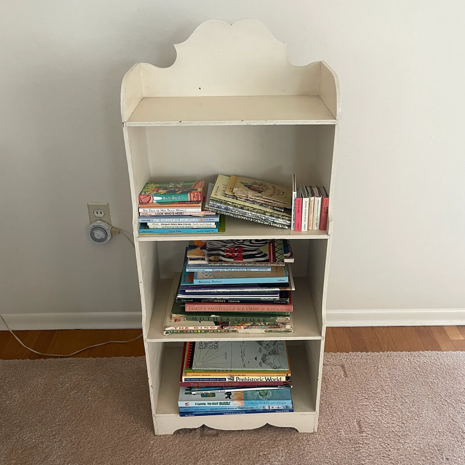 Vintage Children’s Books w/ Wood Bookshelf – Golden Books, Pooh, Babar & More - Sterling Silver, Stones & Seattle History Estate Auction and 0% buyers premium! | Ocean Bid Auction