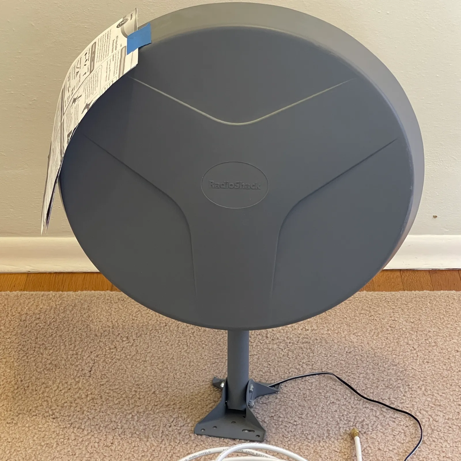RadioShack 15-2187 Outdoor HDTV Amplified Directional Antenna - Sterling Silver, Stones & Seattle History Estate Auction and 0% buyers premium! | Ocean Bid Auction