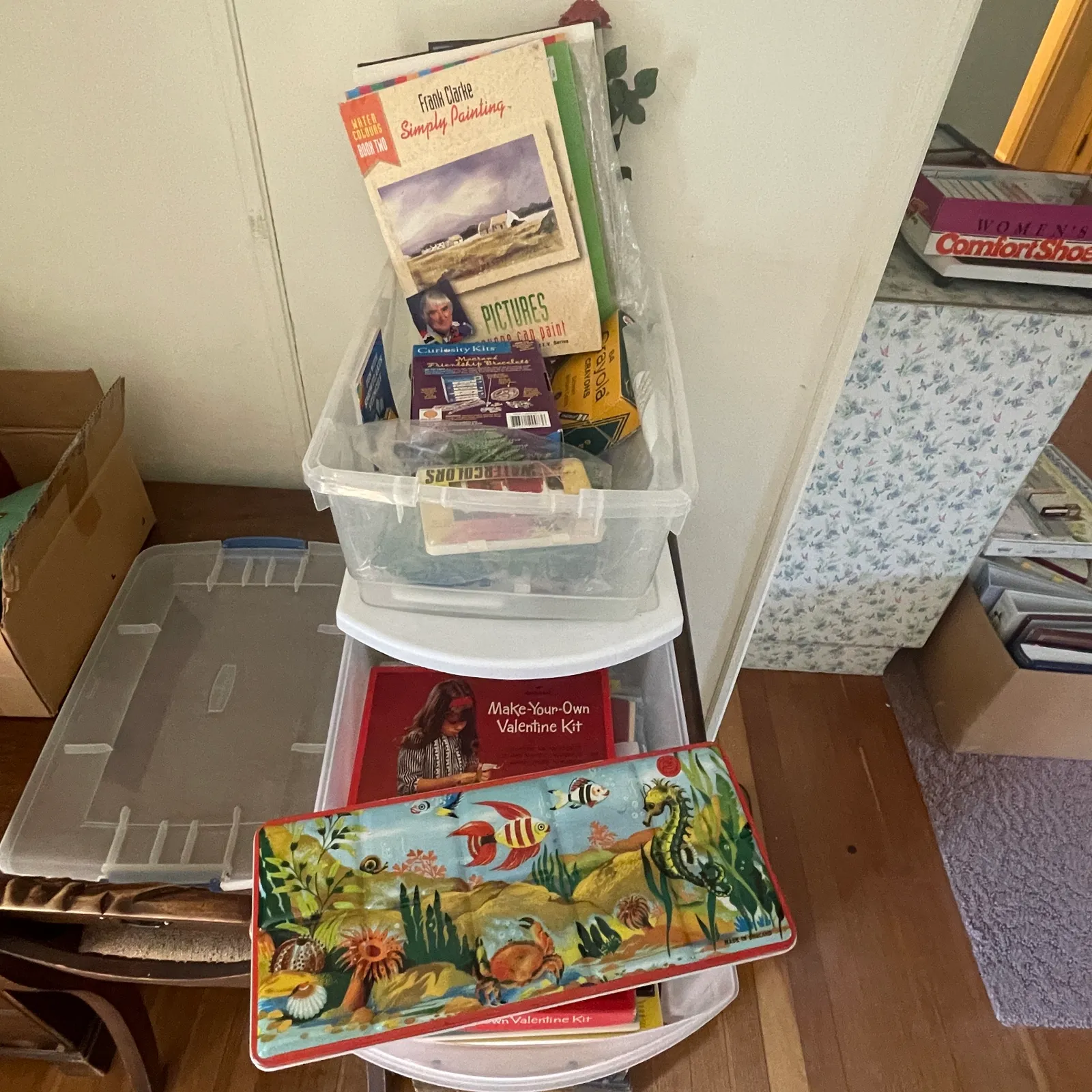 Vintage Art & Painting Supplies with English Tin - Sterling Silver, Stones & Seattle History Estate Auction and 0% buyers premium! | Ocean Bid Auction