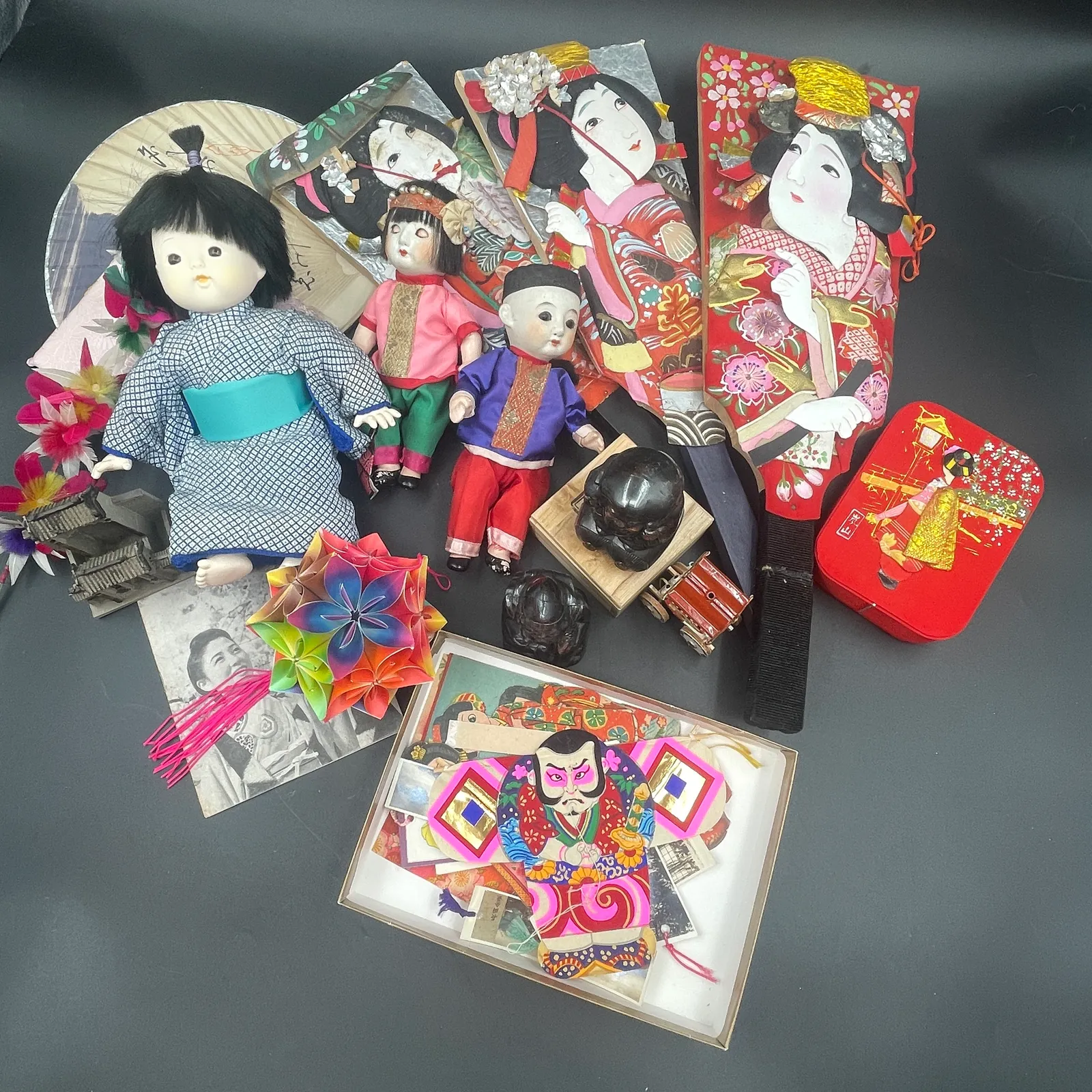 Vintage Japanese & Asian Dolls, Oshie Art & Folk Crafts - Sterling Silver, Stones & Seattle History Estate Auction and 0% buyers premium! | Ocean Bid Auction