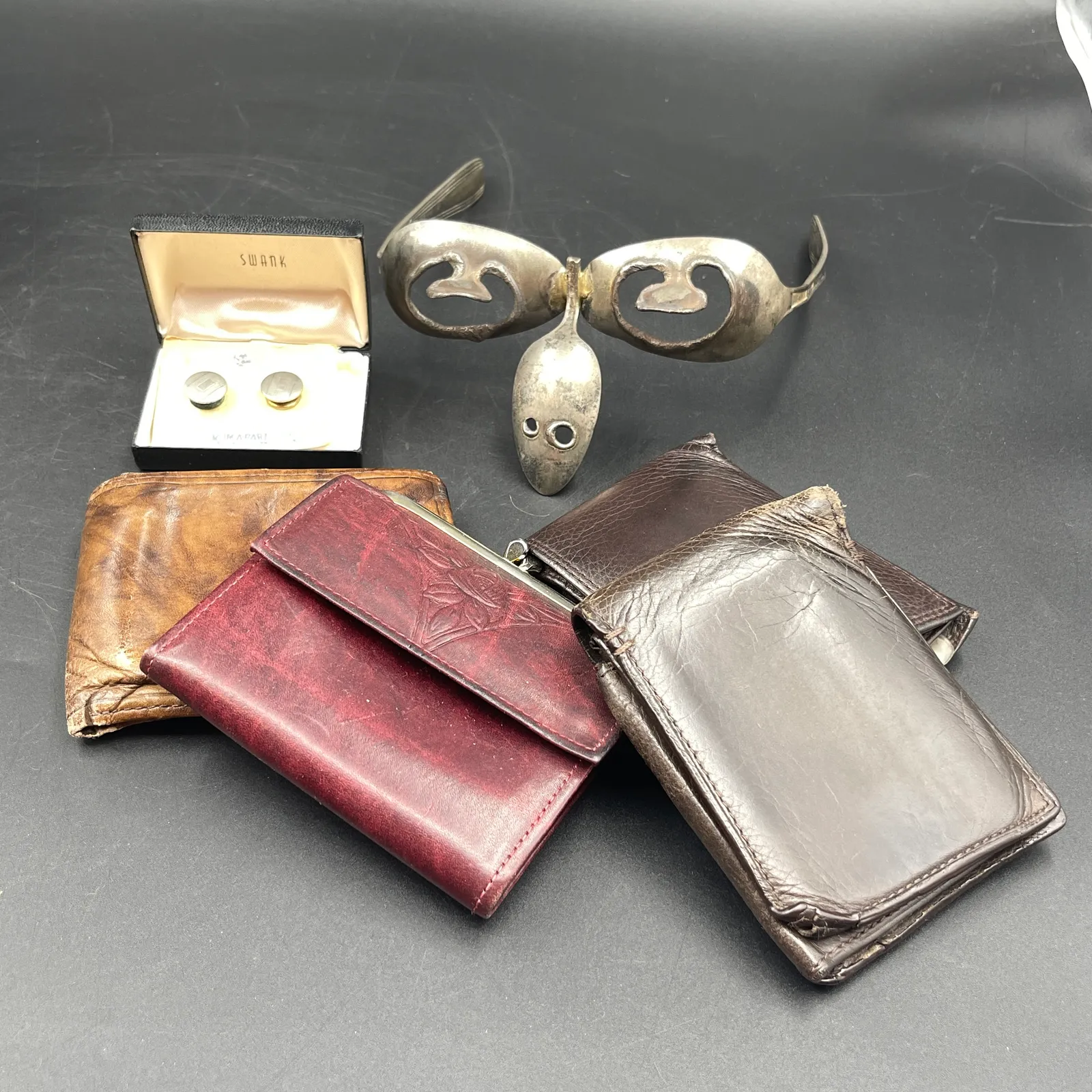 Vintage Men’s Accessories, Wallets & Kum-A-Part Cufflinks - Sterling Silver, Stones & Seattle History Estate Auction and 0% buyers premium! | Ocean Bid Auction