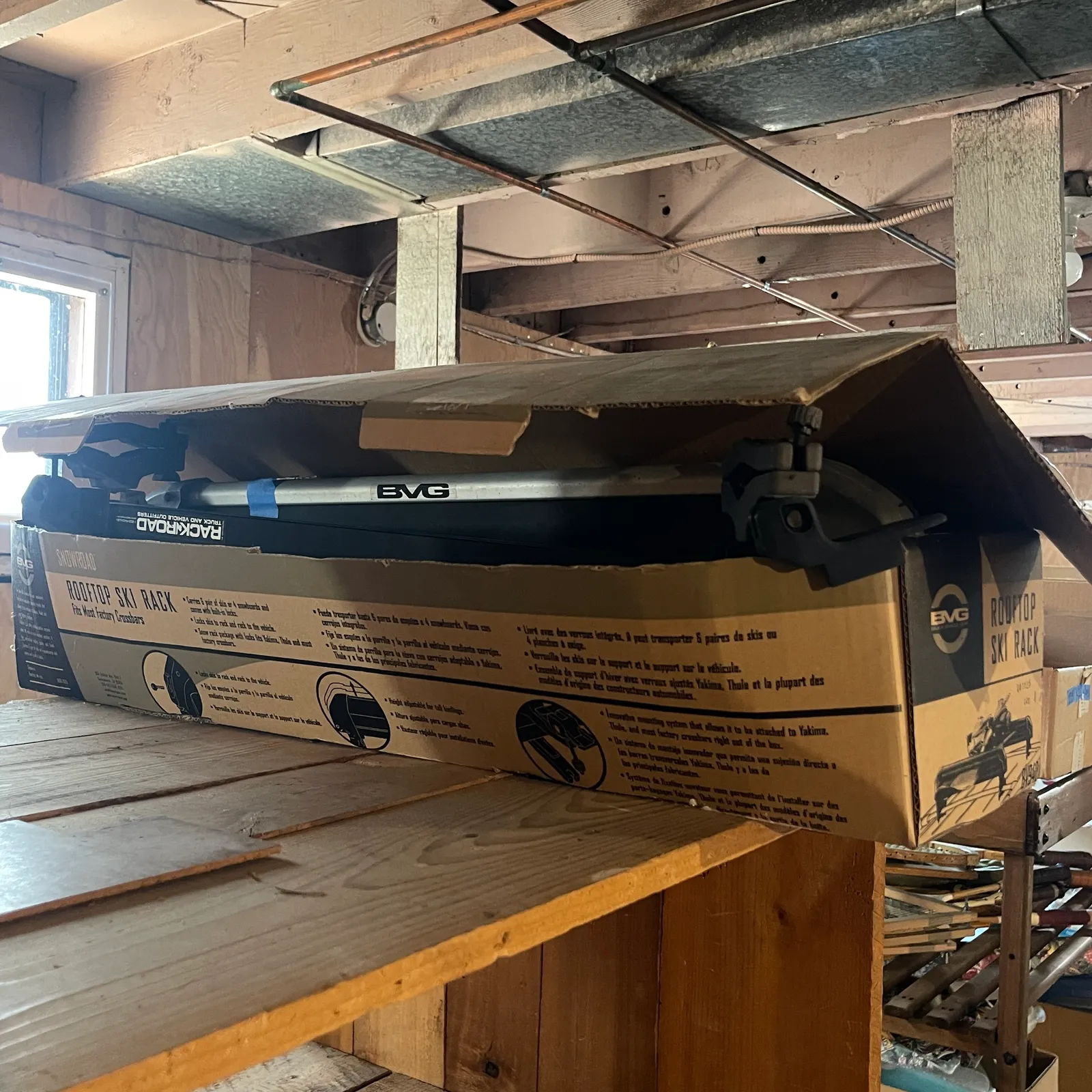 BVG Rooftop Ski Rack - Sterling Silver, Stones & Seattle History Estate Auction and 0% buyers premium! | Ocean Bid Auction