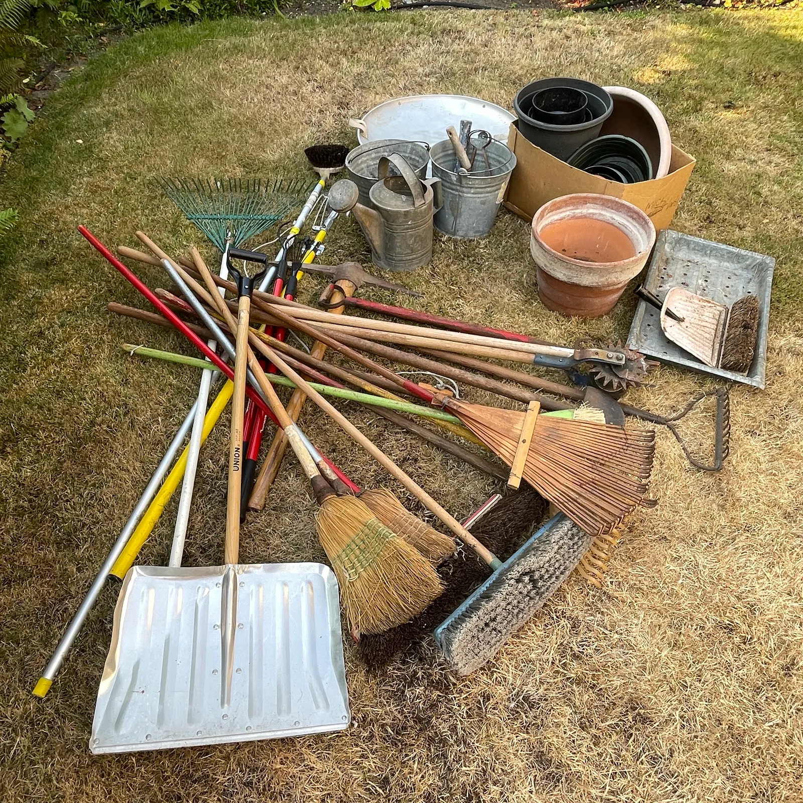 Vintage Garden Tools, Watering Cans & Pots - Sterling Silver, Stones & Seattle History Estate Auction and 0% buyers premium! | Ocean Bid Auction
