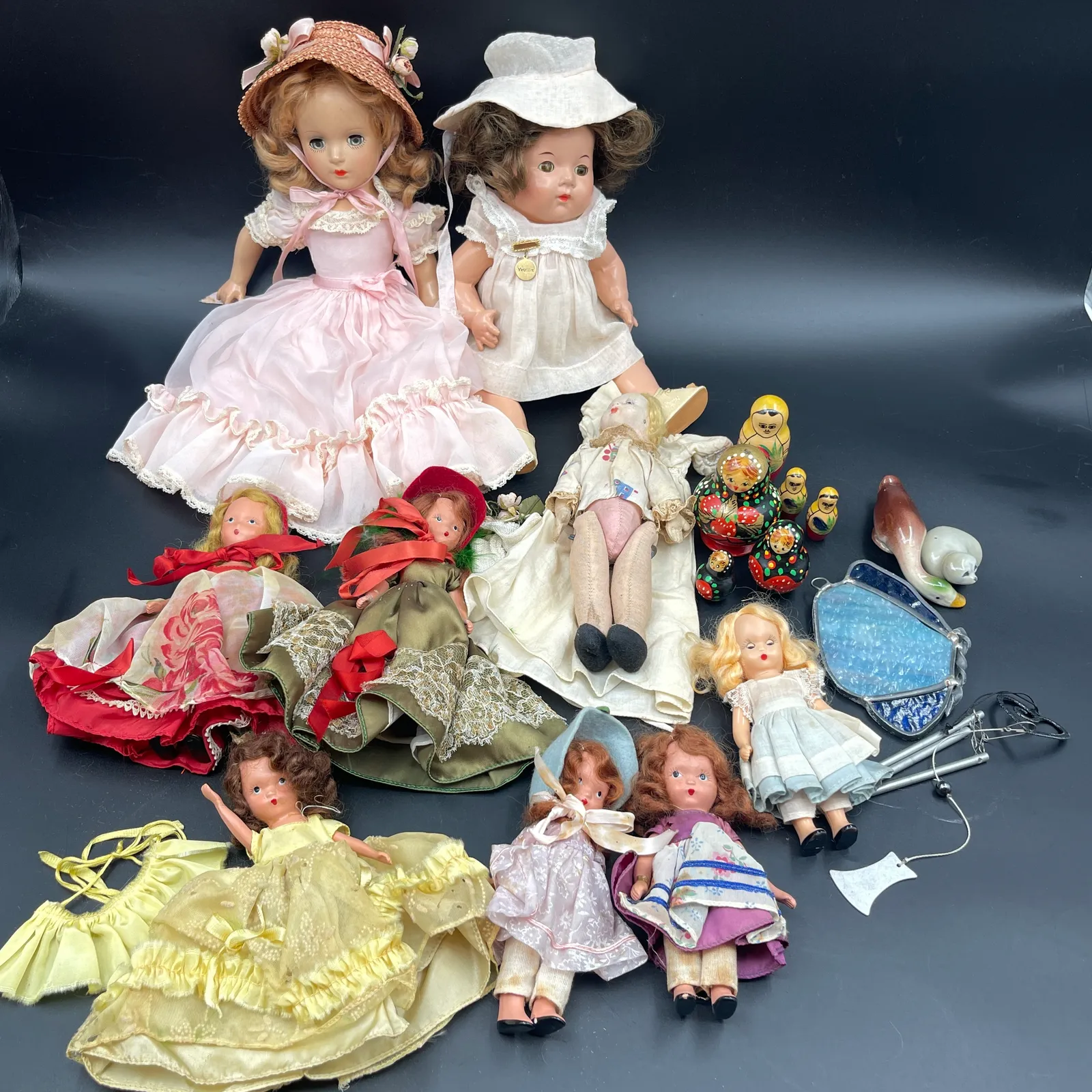 Vintage Madame Alexander & Composition Doll Lot - Sterling Silver, Stones & Seattle History Estate Auction and 0% buyers premium! | Ocean Bid Auction