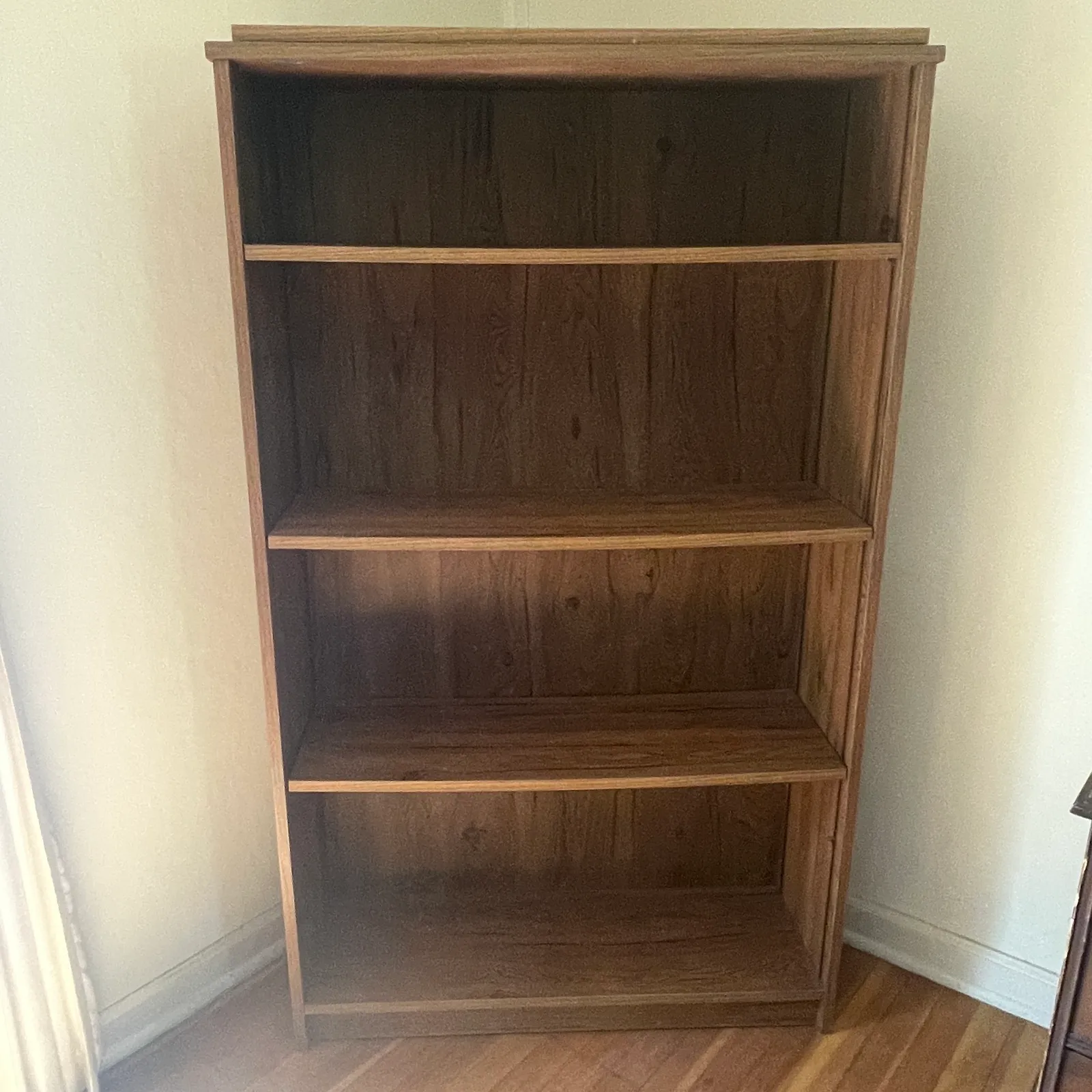 Tall Oak Bookcase with Adjustable Shelves - Sterling Silver, Stones & Seattle History Estate Auction and 0% buyers premium! | Ocean Bid Auction