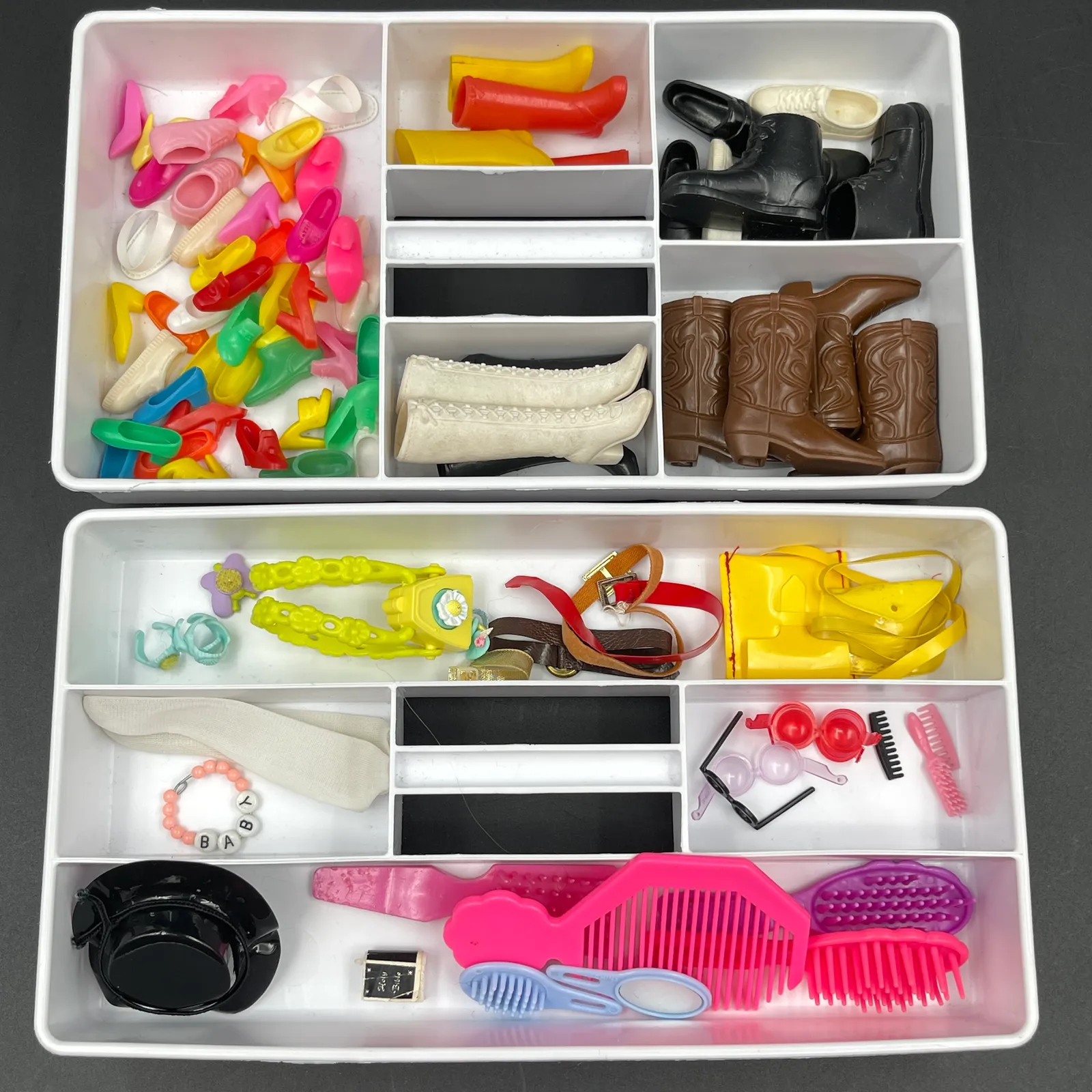 Vintage Barbie Shoes, Boots & Accessories Lot - Sterling Silver, Stones & Seattle History Estate Auction and 0% buyers premium! | Ocean Bid Auction