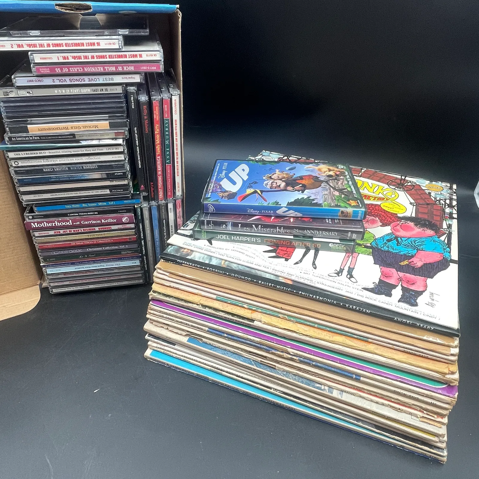 Vintage Records, CDs & DVDs Music Collection - Sterling Silver, Stones & Seattle History Estate Auction and 0% buyers premium! | Ocean Bid Auction