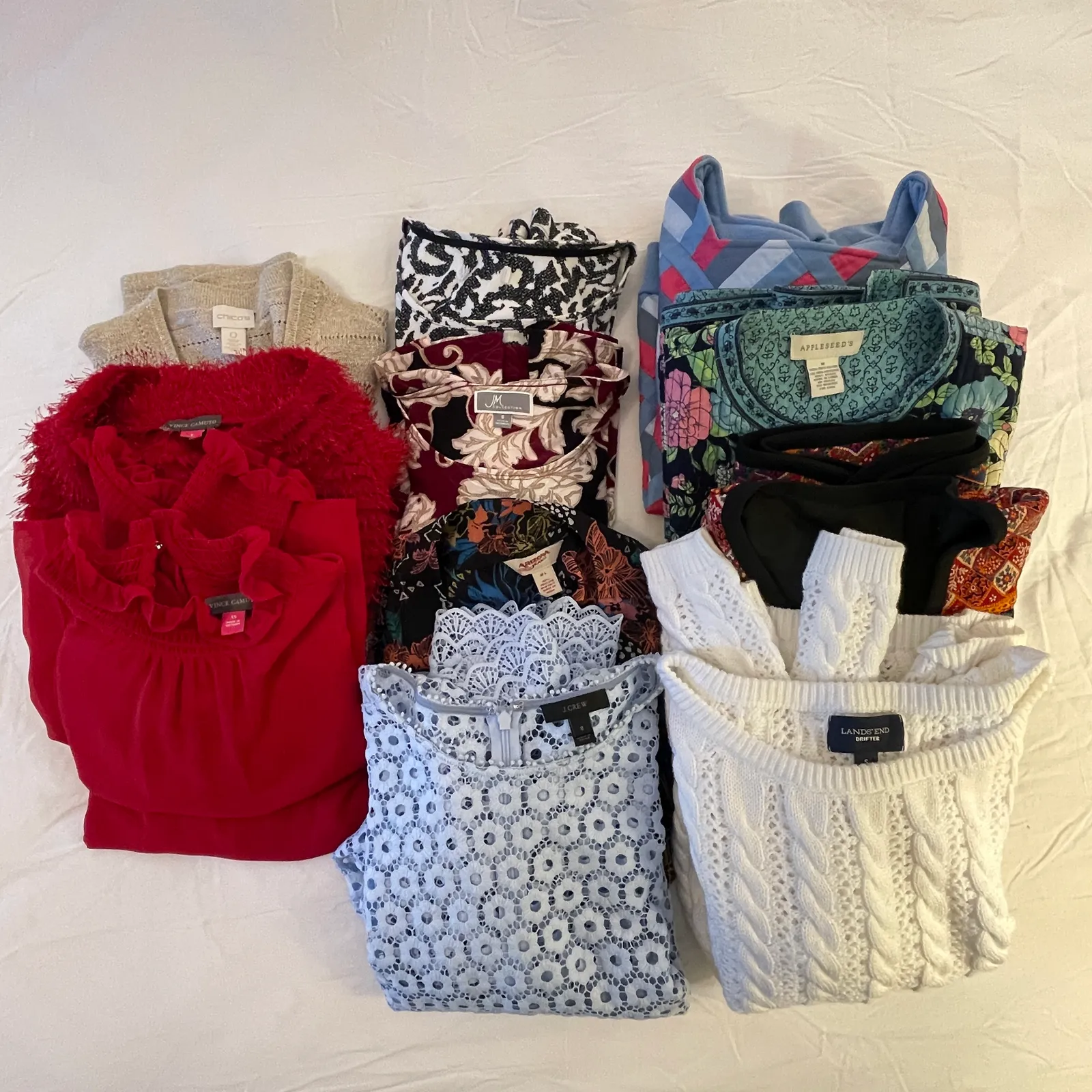 Women’s Vince Camuto Chico’s Lands’ End & Floral Clothing - Sterling Silver, Stones & Seattle History Estate Auction and 0% buyers premium! | Ocean Bid Auction