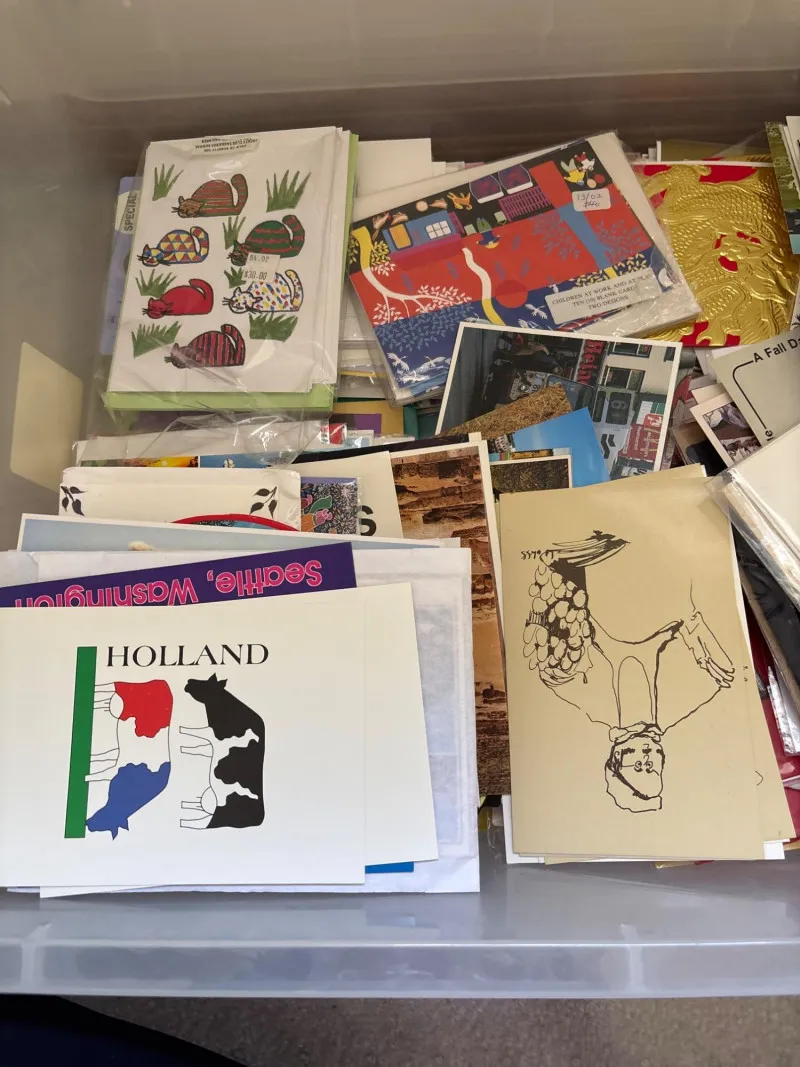Large Mixed Lot of Vintage Postcards, Greeting Cards & Art Cards - Newcastle Estate Collection - STERLING SILVER, GOLD TEETH, Antiques & Collectibles | Ocean Bid Auction