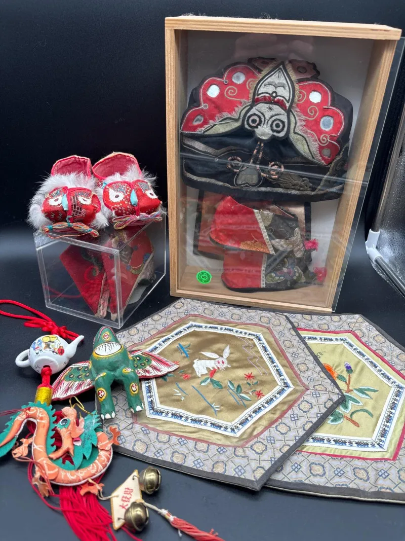 Asian Art & Décor Collection—Masks, Plaques & Textiles - Newcastle Estate Collection - STERLING SILVER, GOLD TEETH, Antiques & Collectibles | Ocean Bid Auction