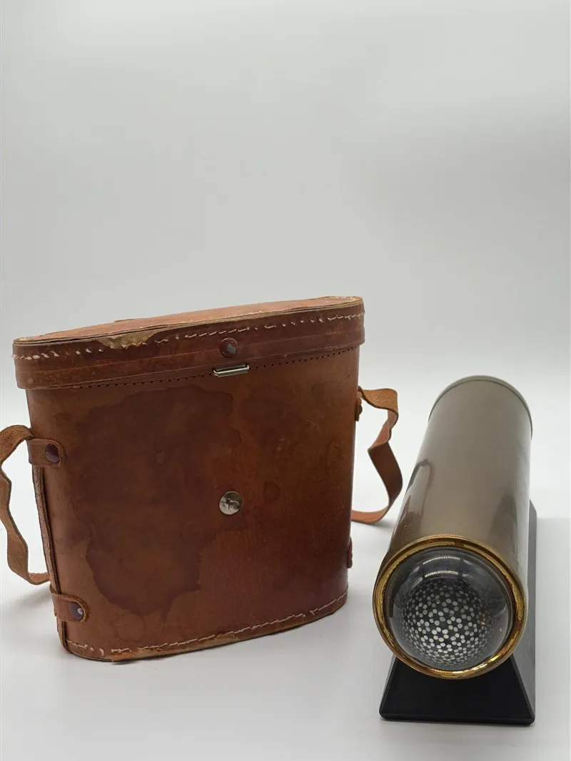 Vintage Kaleidoscope & Tasco 7x35 Binoculars w/ Leather Case - Newcastle Estate Collection - STERLING SILVER, GOLD TEETH, Antiques & Collectibles | Ocean Bid Auction