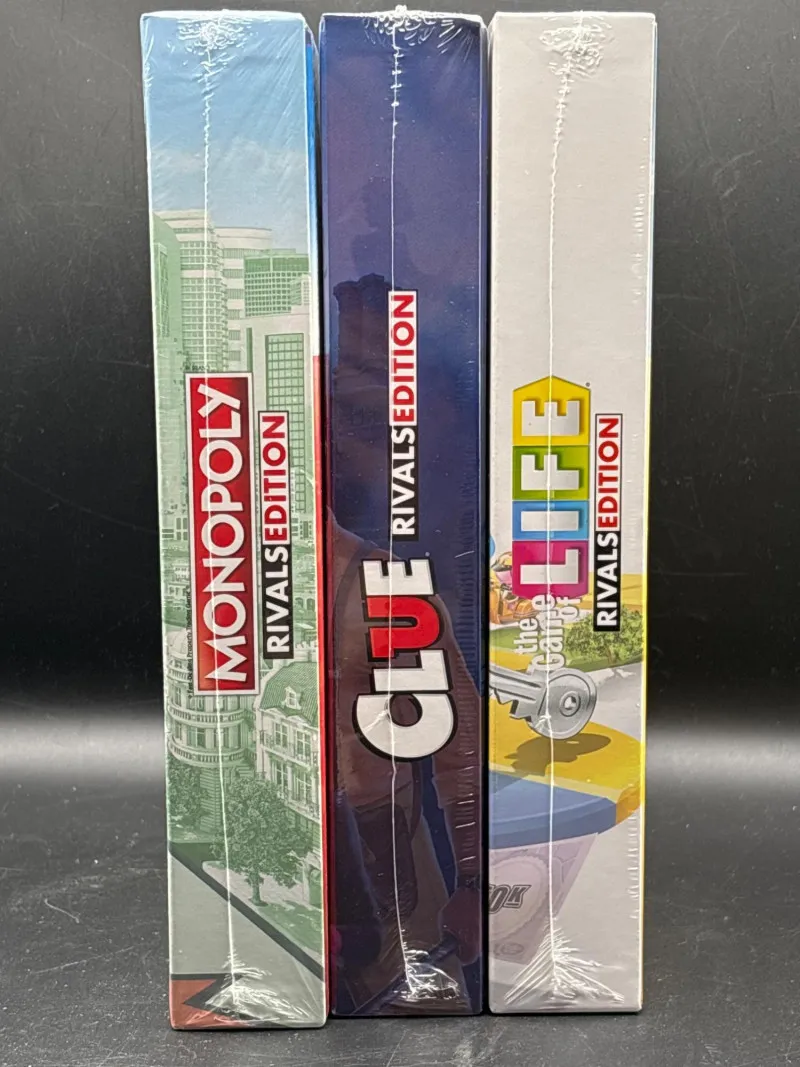 Monopoly, Clue & Life Rivals Edition Games – New Sealed - Collector’s Dream Auction – Lladro, Murano, Coastal Decor-Anacortes and Sequim pick-ups | Ocean Bid Auction