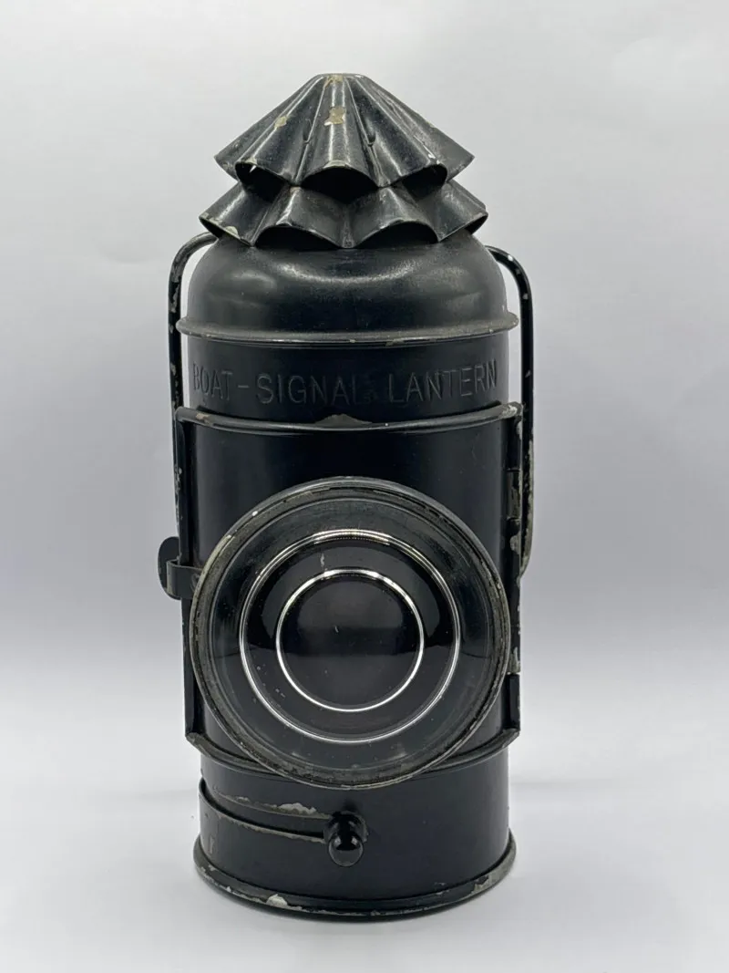 Vintage Boat Signal Lantern Nautical Marine Light Decor - Collector’s Dream Auction – Lladro, Murano, Coastal Decor-Anacortes and Sequim pick-ups | Ocean Bid Auction