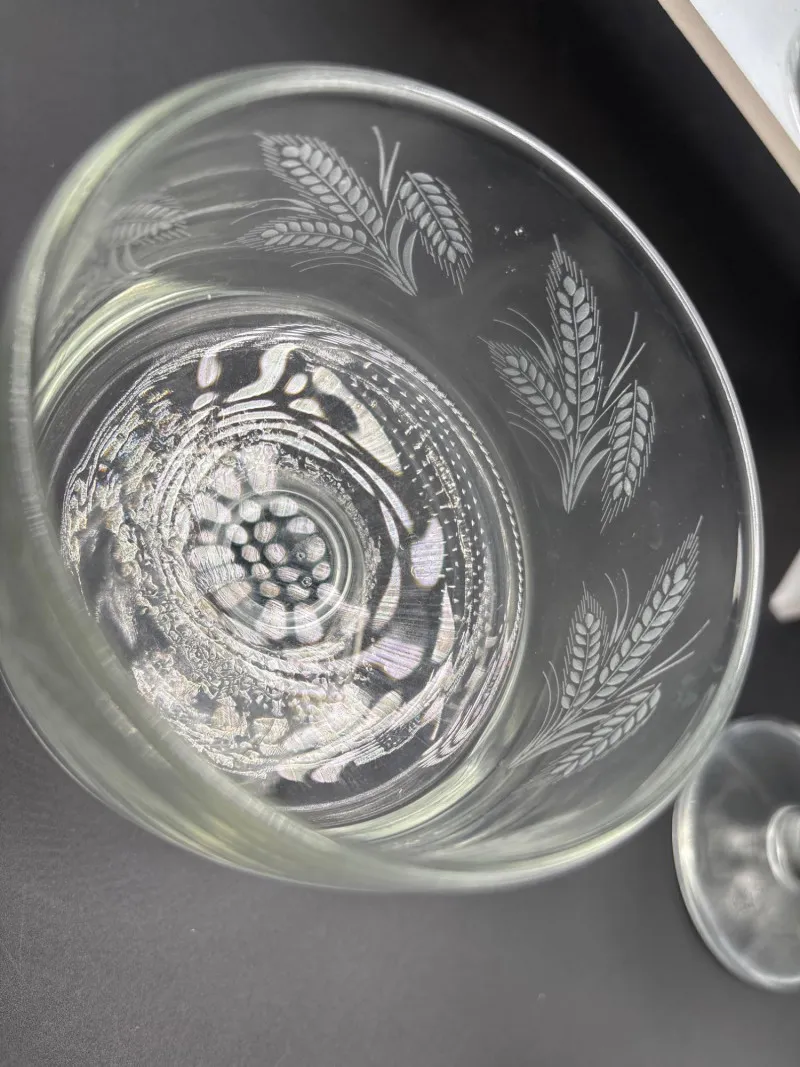 🍓 Berry Season Ready! 6 Etched Glass Dessert Cups Set - Collector’s Dream Auction – Lladro, Murano, Coastal Decor-Anacortes and Sequim pick-ups | Ocean Bid Auction