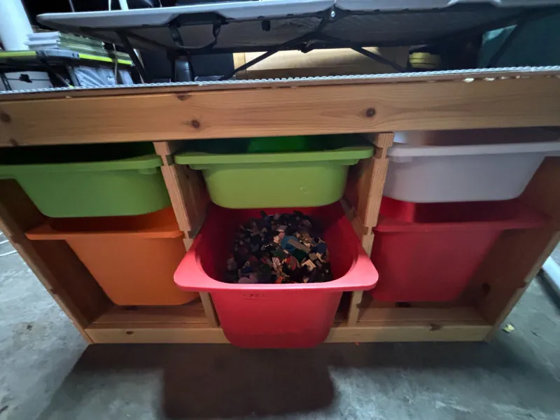 IKEA Storage-turned into lego table! - Mixed Treasures Auction | Ocean Bid Auction