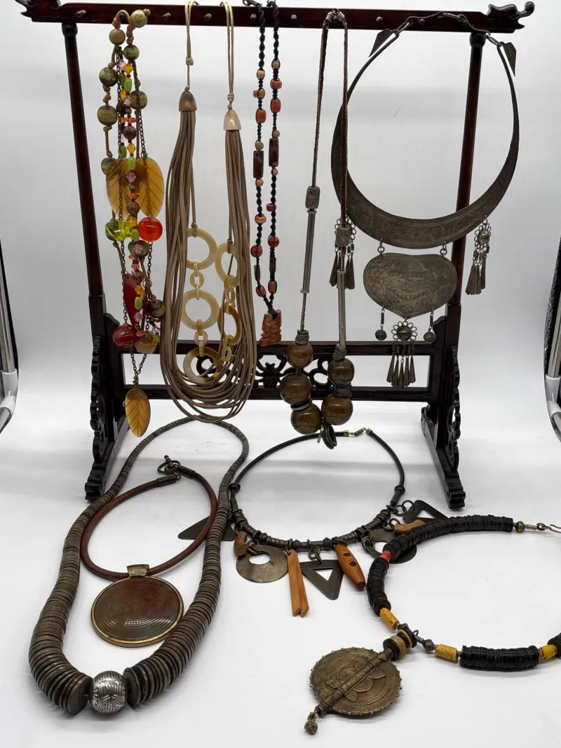 Boho Statement Necklace Collection, Including UBU Paris Designer Piece - Anacortes Estate Auction – Sterling Silver, Jewelry & Incredible Finds | Ocean Bid Auction
